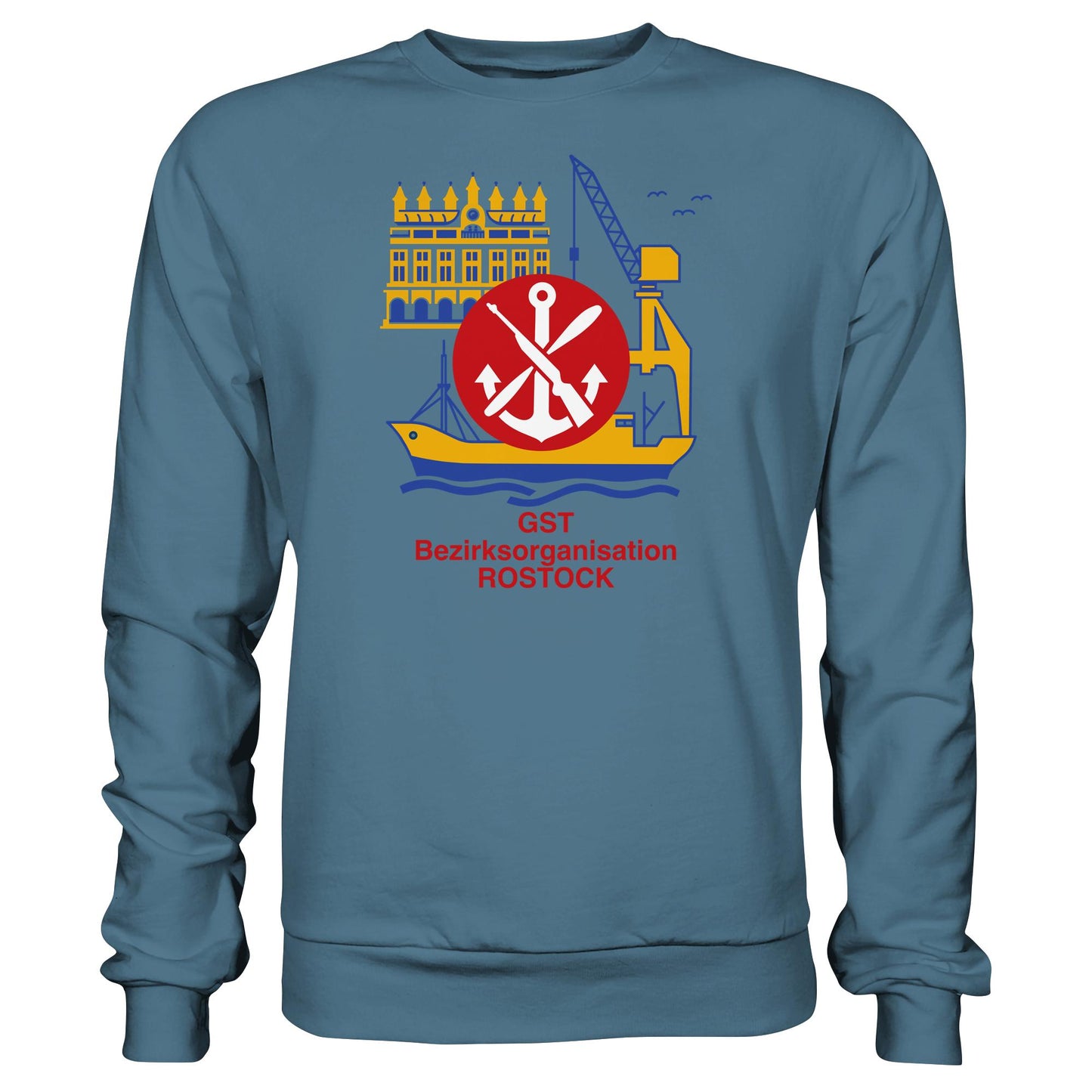 DDR Ostalgie Pullover Unisex • GST ROSTOCK