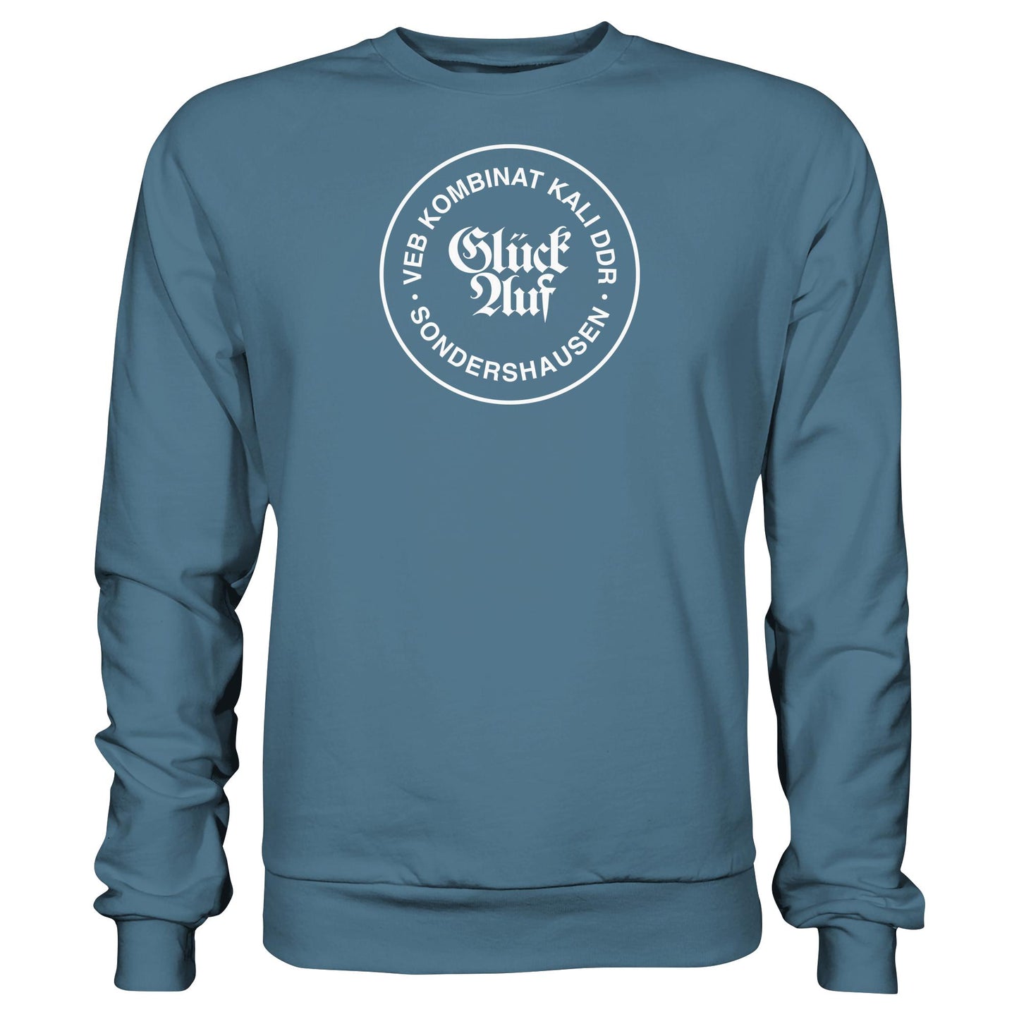 DDR Ostalgie Pullover Unisex • VEB KOMBINAT KALI SONDERSHAUSEN