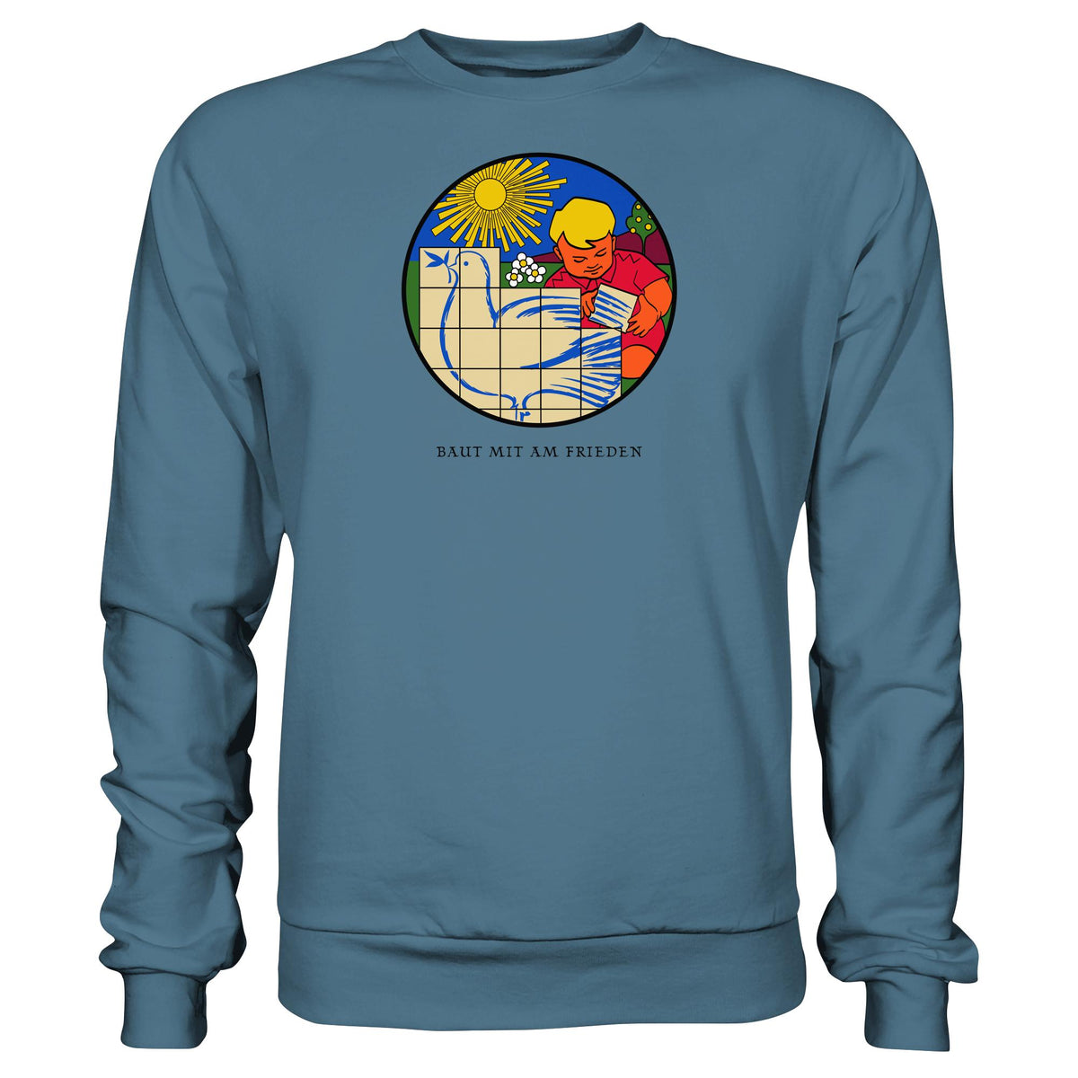 BAUT MIT AM FRIEDEN | DDR Ostalgie Pullover Unisex