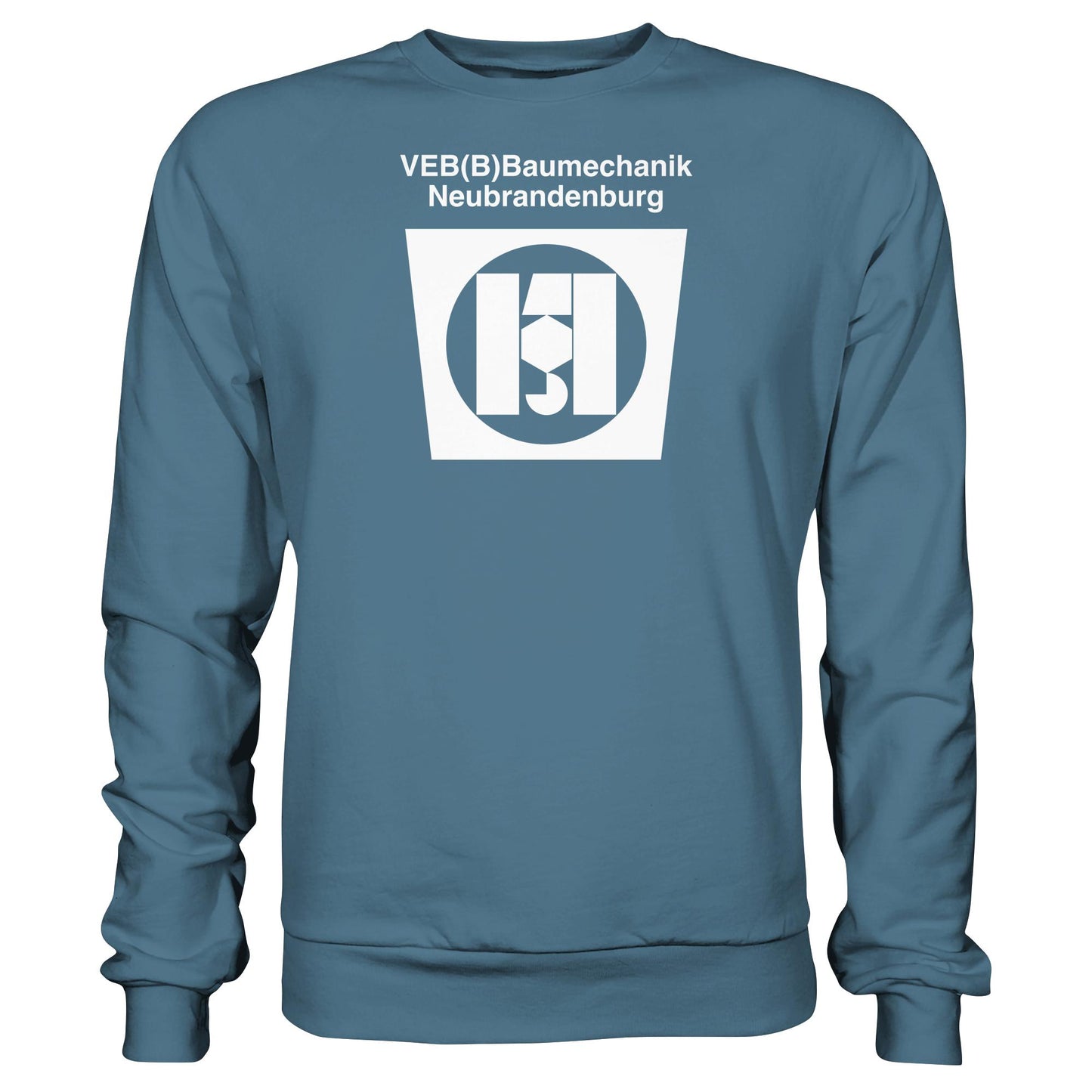 DDR Ostalgie Pullover Unisex • VEB BAUMECHANIK NEUBRANDENBURG