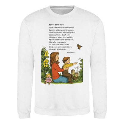 DDR Ostalgie Pullover Unisex • BITTEN DER KINDER - UNSERE FIBEL