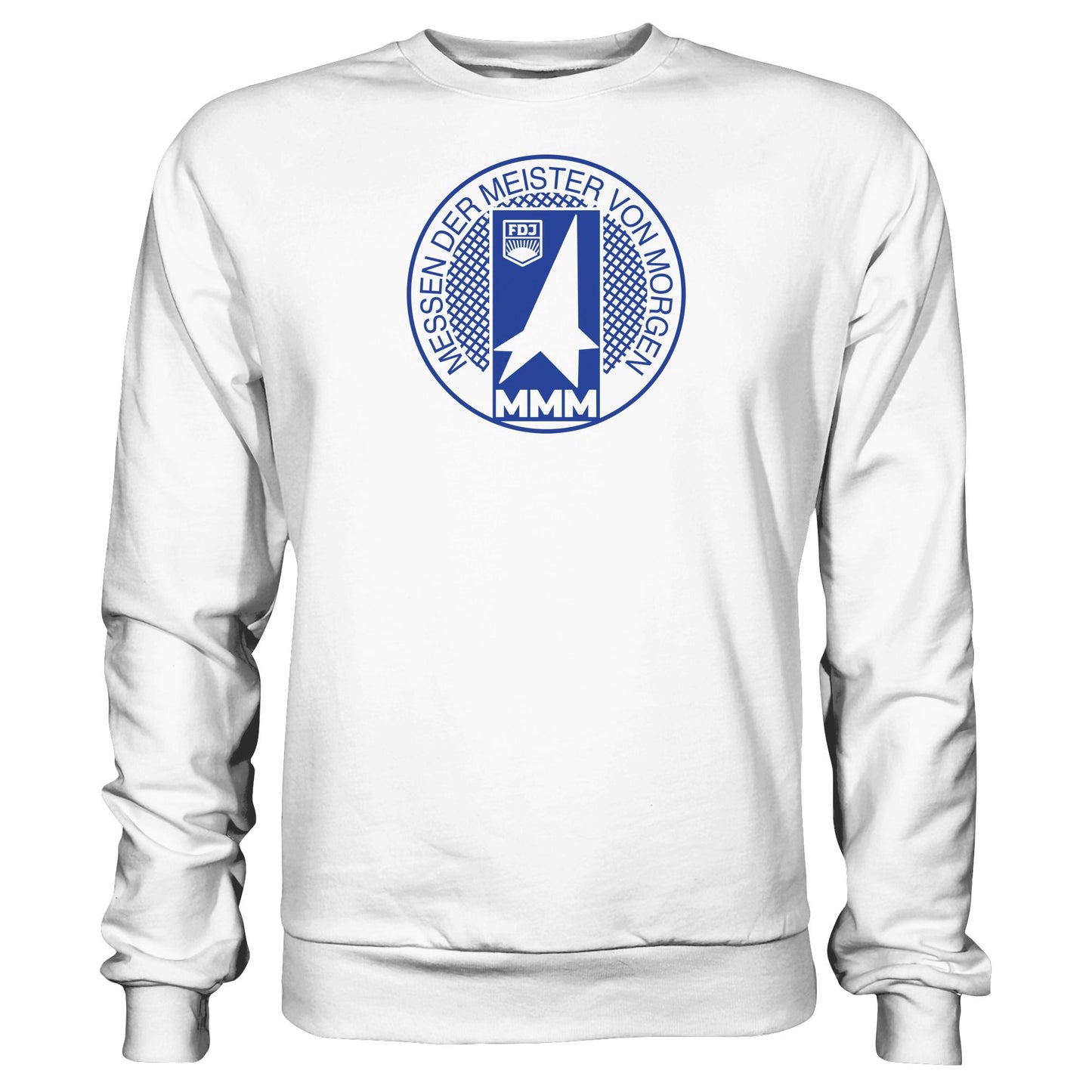 DDR Ostalgie Pullover Unisex • MMM - MESSEN DER MEISTER VON MORGEN (FDJ)