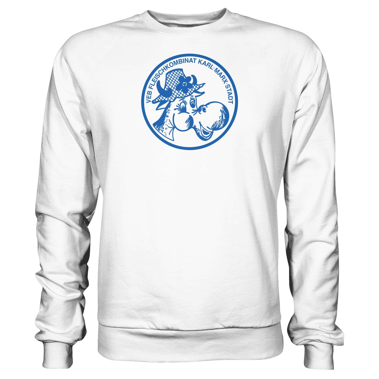 DDR Ostalgie Pullover Unisex • VEB FLEISCHKOMBINAT KARL-MARX-STADT