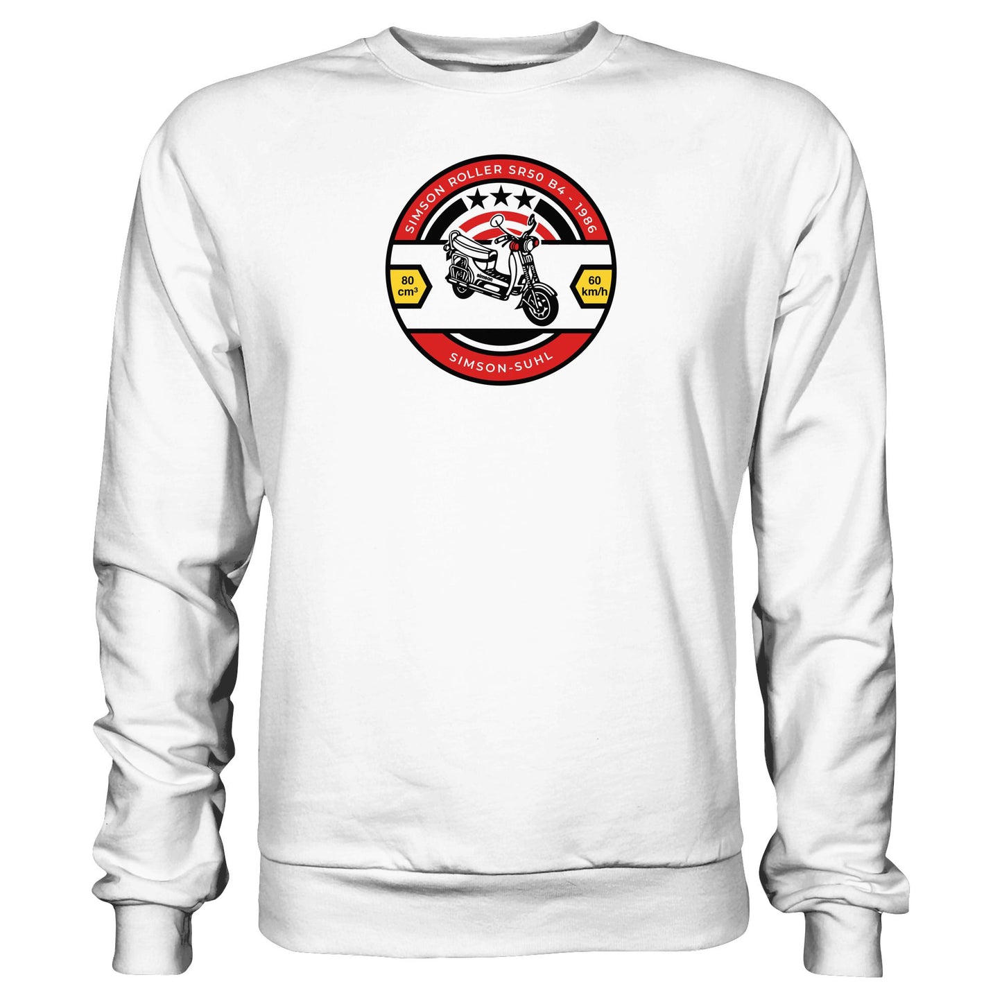 DDR Ostalgie Pullover Unisex • SIMSON SR50 - ORIGINAL BIERDECKEL