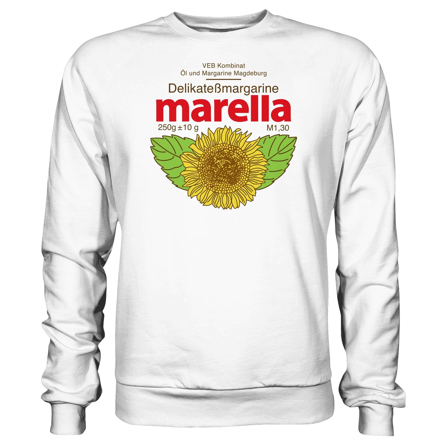 DDR Ostalgie Pullover Unisex • MARELLA MARGARINE - VEB KOMBINAT ÖL MAGDEBURG