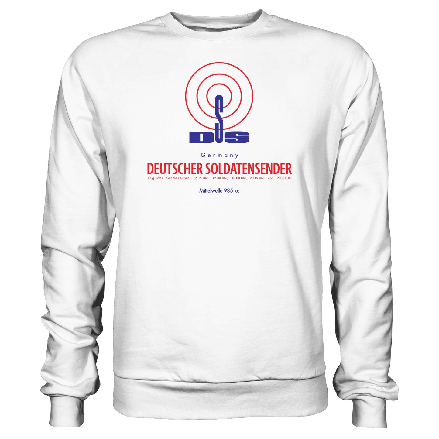 DDR Ostalgie Pullover Unisex • DEUTSCHER SOLDATENSENDER BERLIN