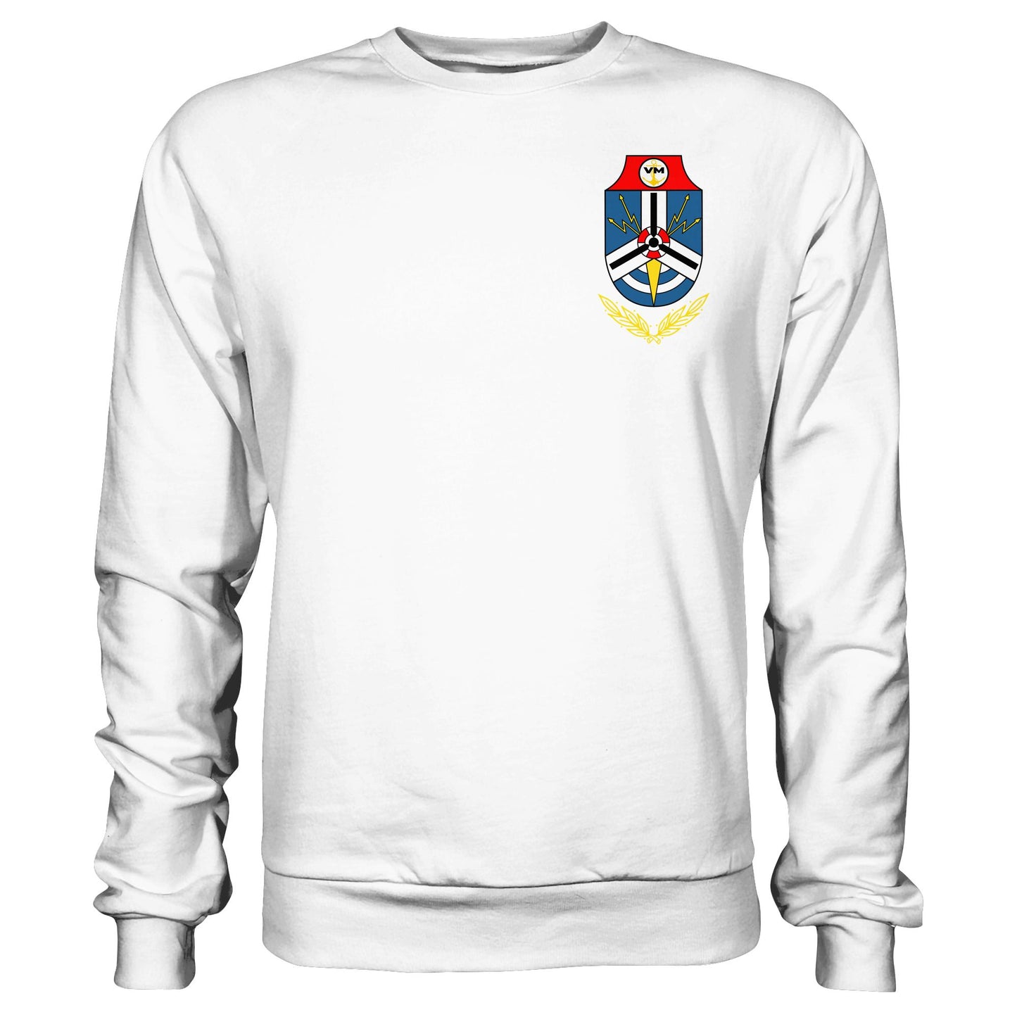 DDR Ostalgie Pullover Unisex • NVA EMBLEM - MARINEGESCHWADER 18 - KURT BARTHEL
