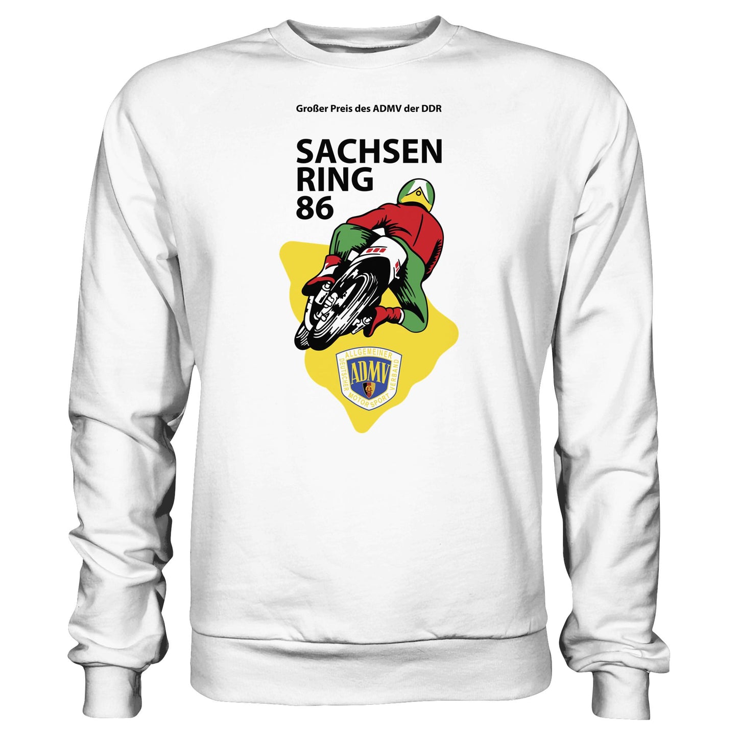 DDR Ostalgie Pullover Unisex • GROSSER PREIS DER DDR - SACHSENRING 1986