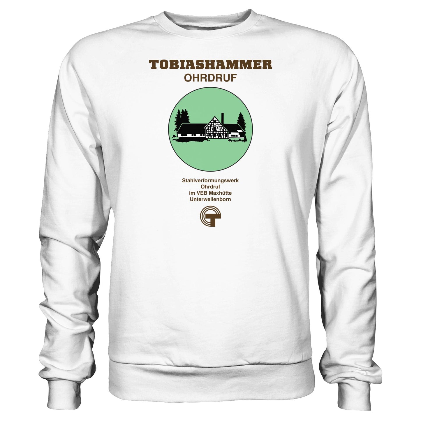 DDR Ostalgie Pullover Unisex • TOBIASHAMMER OHRDRUF - VEB MAXHÜTTE