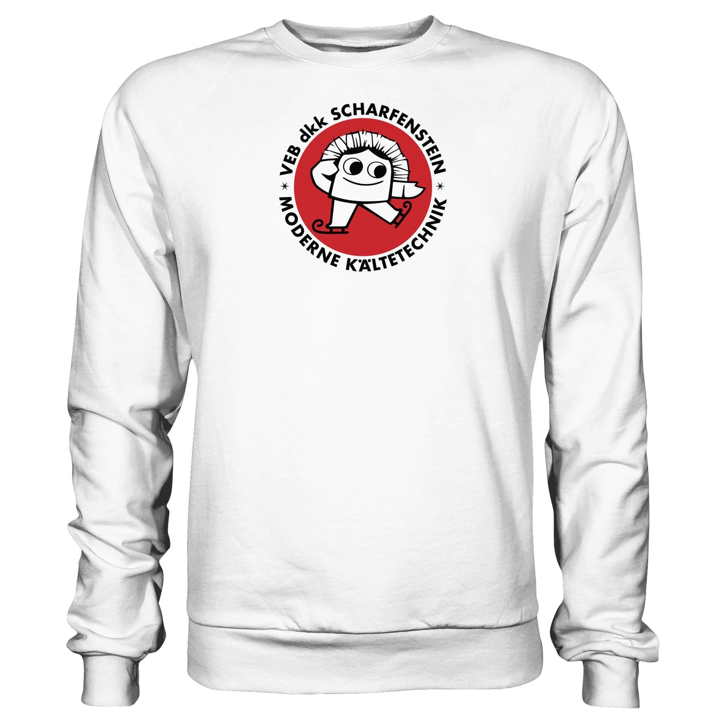 DDR Ostalgie Pullover Unisex • VEB DKK SCHARFENSTEIN