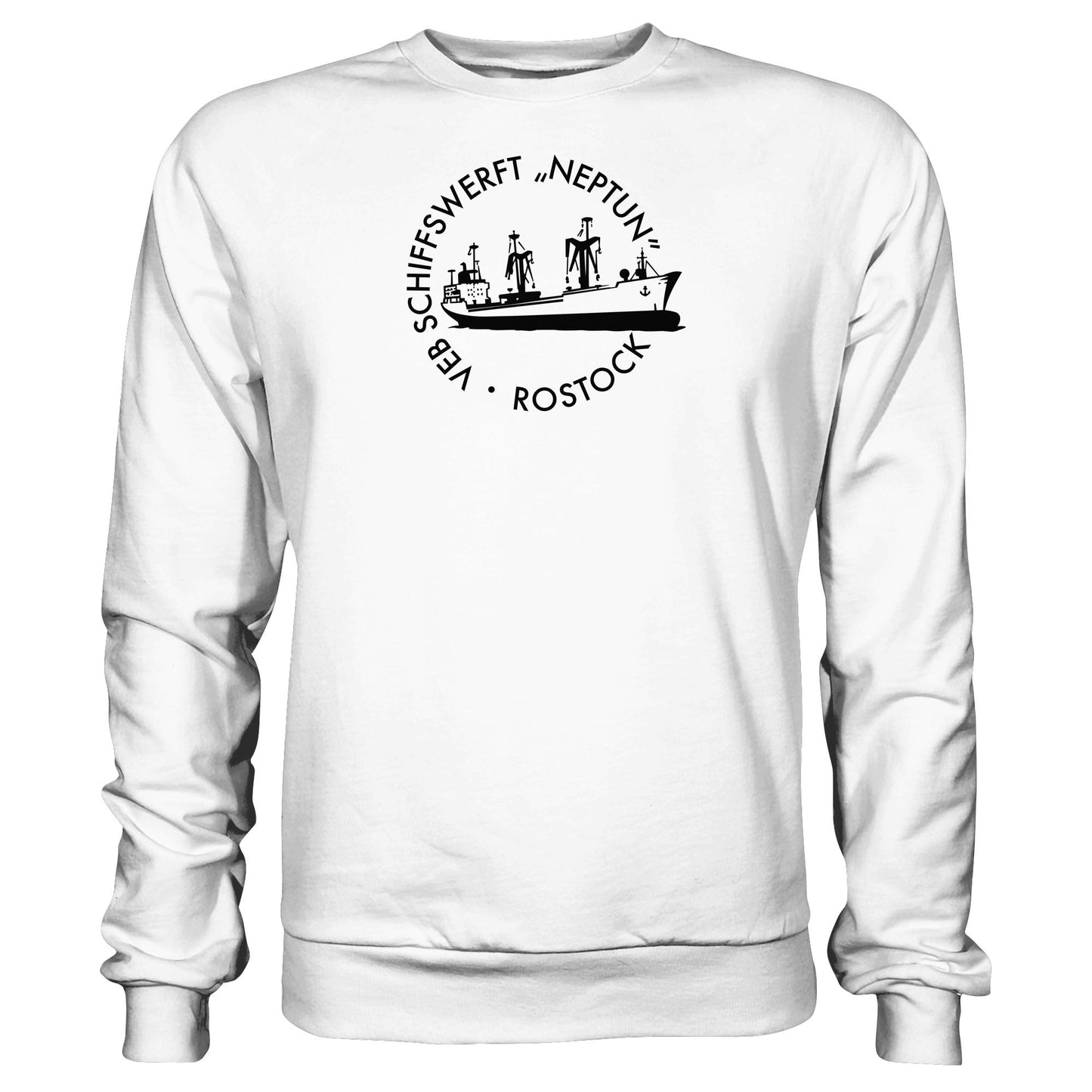 DDR Ostalgie Pullover Unisex • VEB SCHIFFSWERFT NEPTUN ROSTOCK
