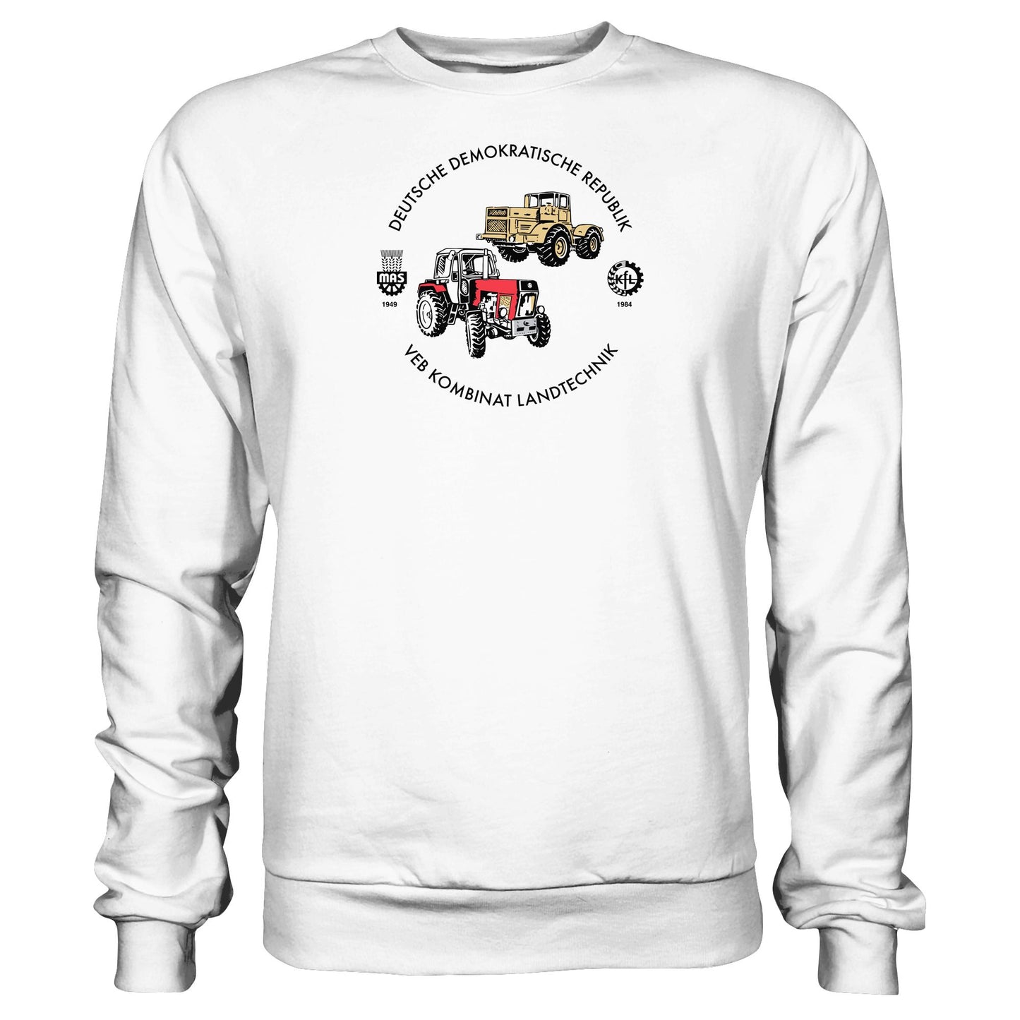 DDR Ostalgie Pullover Unisex • VEB KOMBINAT LANDTECHNIK (ORIGINAL GEDÄCHTNISTELLER)