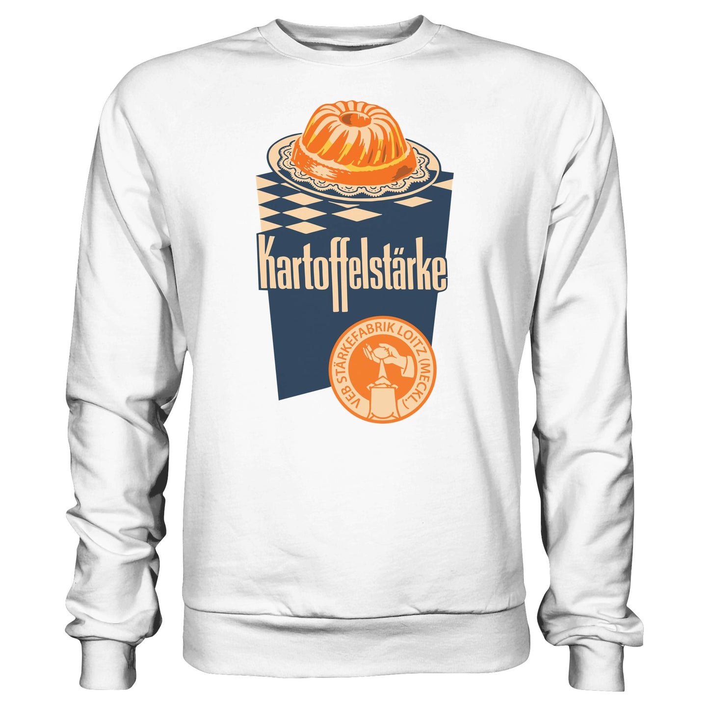 DDR Ostalgie Pullover Unisex • VEB KARTOFFELSTÄRKE - VEB STÄRKEFABRIK LOITZ