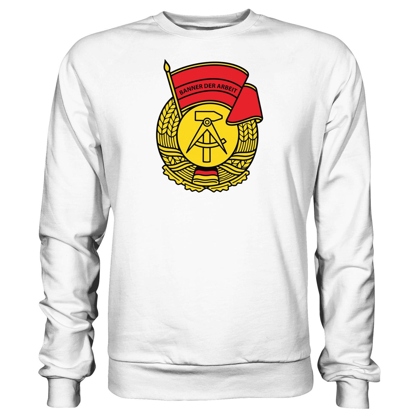 DDR Ostalgie Pullover Unisex • BANNER DER ARBEIT