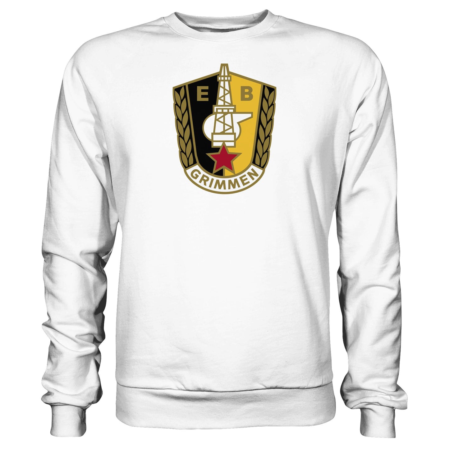 DDR Ostalgie Pullover Unisex • ERDÖL, ERDGAS GRIMMEN