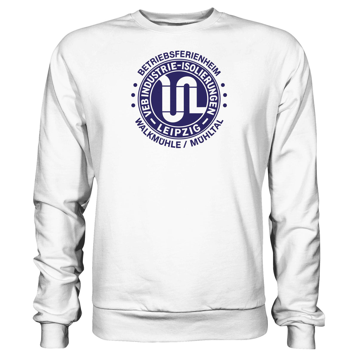 DDR Ostalgie Pullover Unisex • VEB INDUSTRIE-ISOLIERUNGEN - BETRIEBSFERIENHEIM WALKMÜHLE