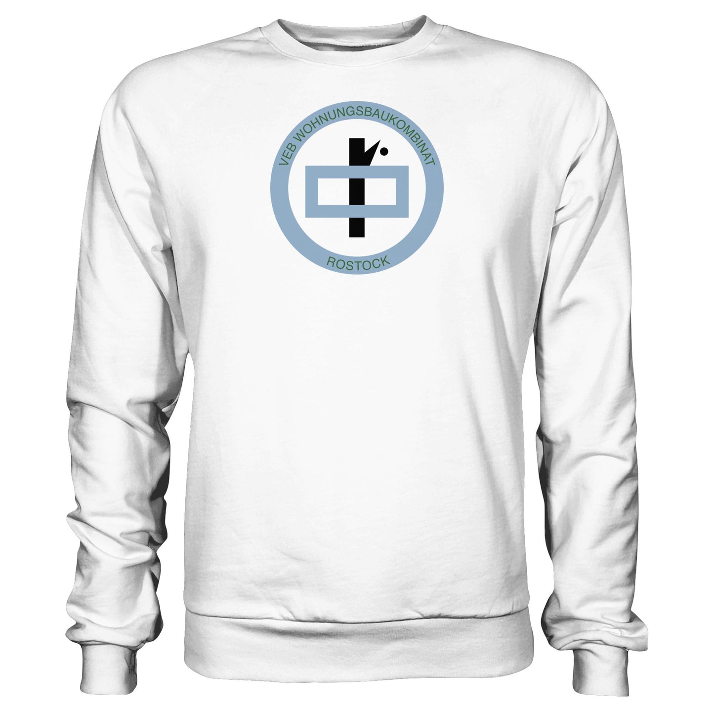 DDR Ostalgie Pullover Unisex • VEB WOHNUNGSBAUKOMBINAT ROSTOCK