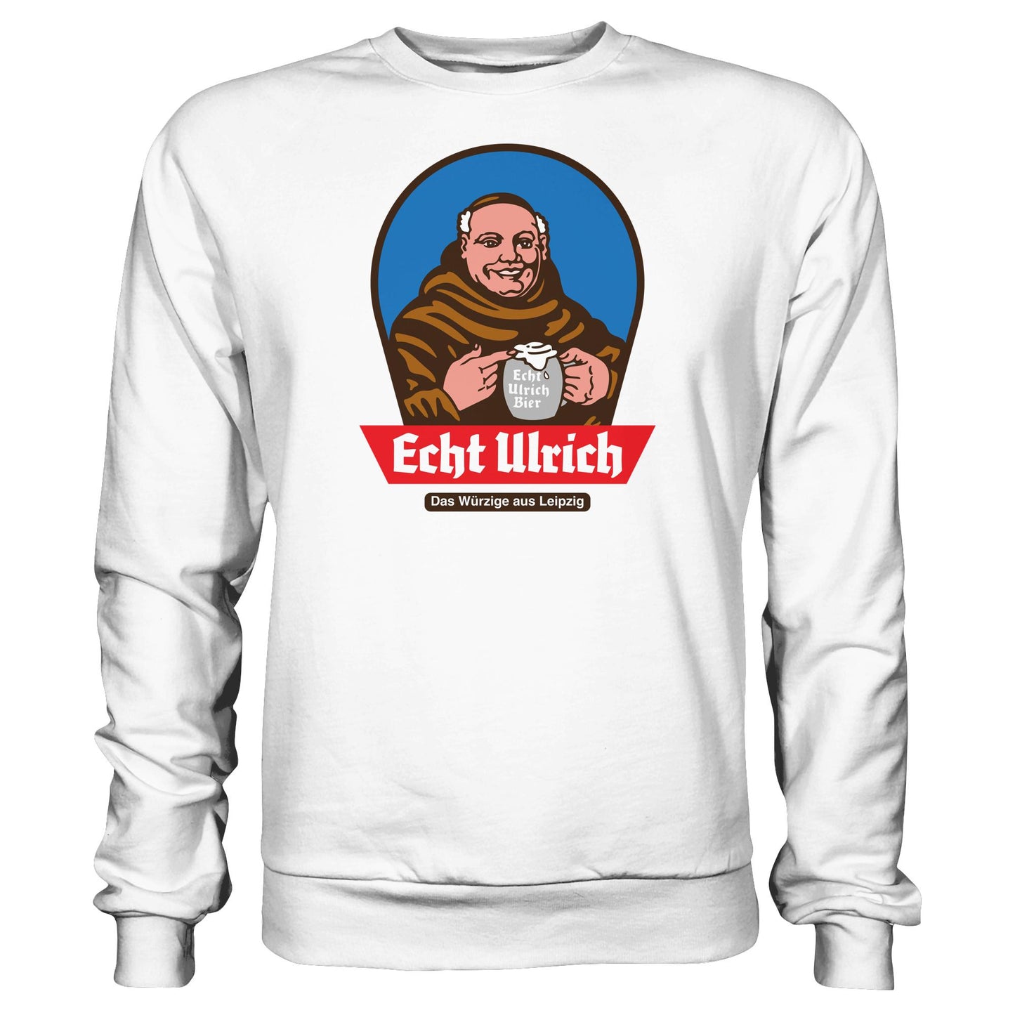 DDR Ostalgie Pullover Unisex • ECHT ULRICH BIER LEIPZIG