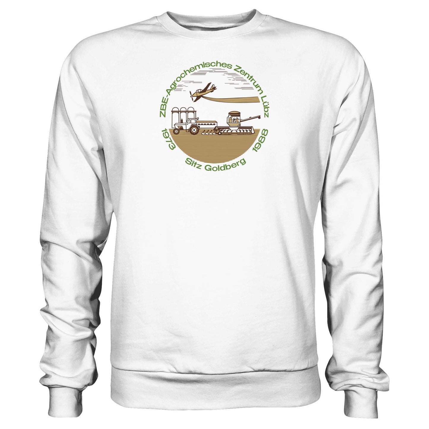 DDR Ostalgie Pullover Unisex • ZBE AGROCHEMISCHES ZENTRUM LÜBZ