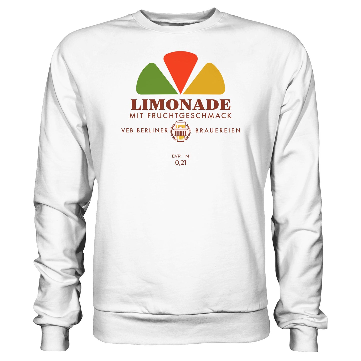 DDR Ostalgie Pullover Unisex • VEB BERLINER BRAUEREIEN - LIMONADE
