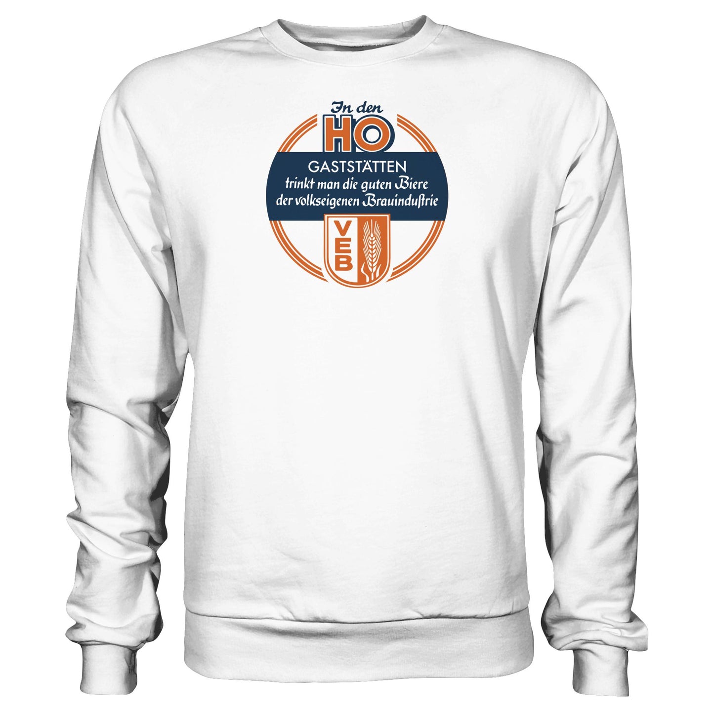 DDR Ostalgie Pullover Unisex • HO - VOLKSEIGENE BRAUINDUSTRIE