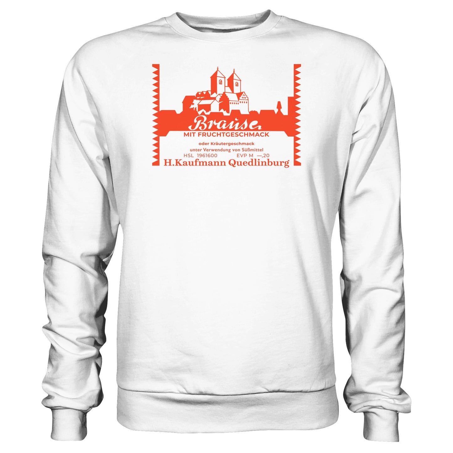 DDR Ostalgie Pullover Unisex • BRAUSE - KAUFMANN QUEDLINBURG