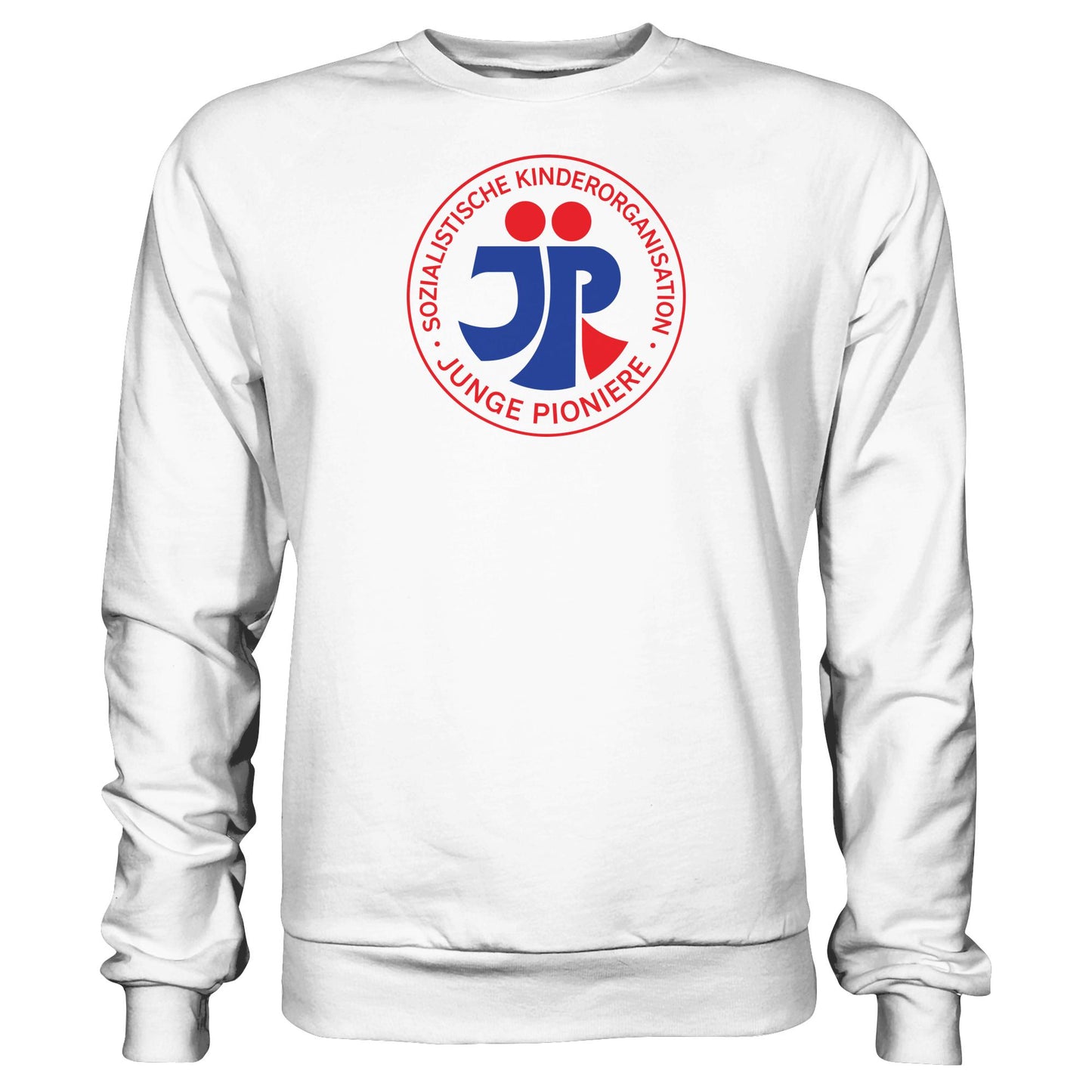 DDR Ostalgie Pullover Unisex • JP - JUNGE PIONIERE (ORIGINAL NICKI-MOTIV)