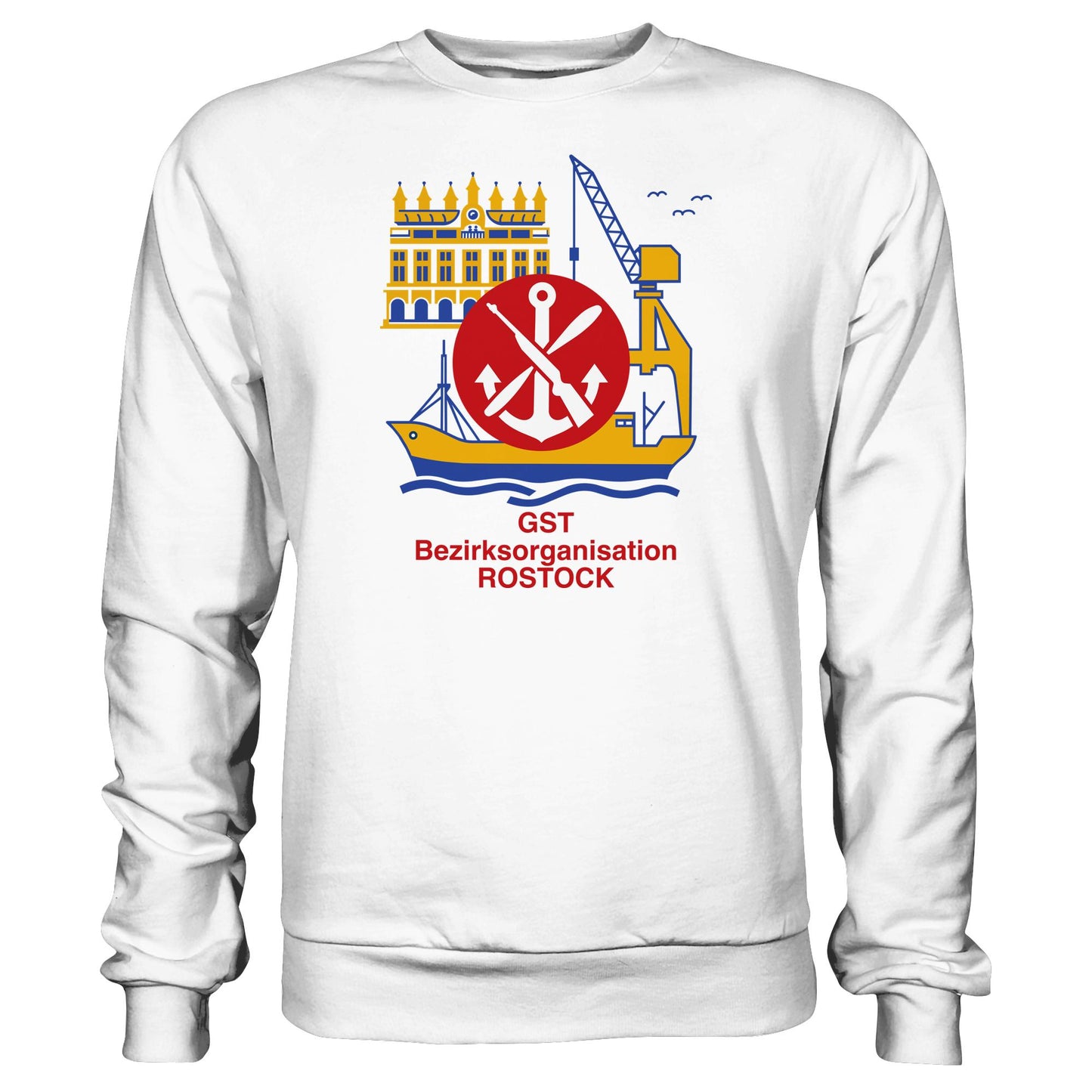 DDR Ostalgie Pullover Unisex • GST ROSTOCK