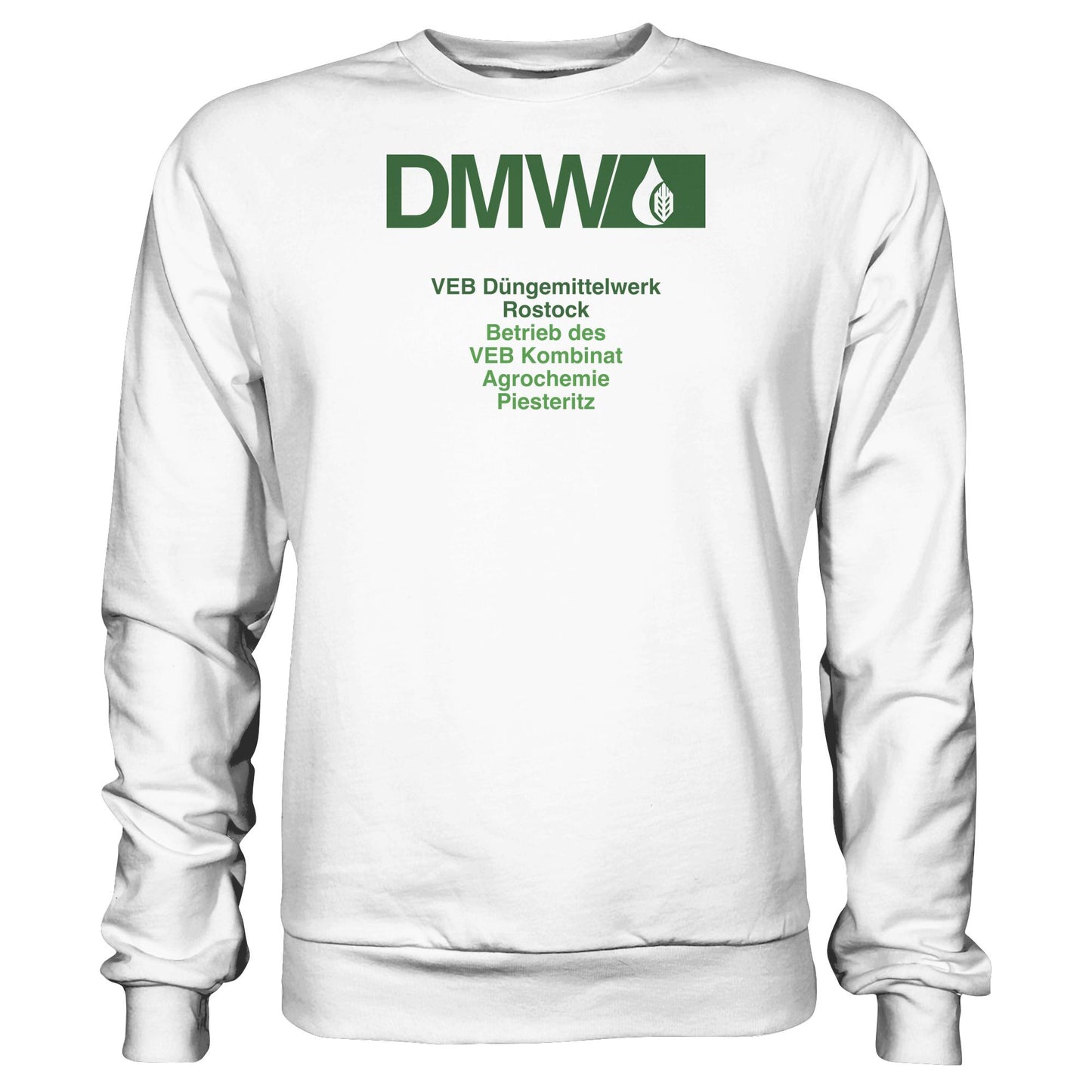 DDR Ostalgie Pullover Unisex • VEB DÜNGEMITTELWERK ROSTOCK