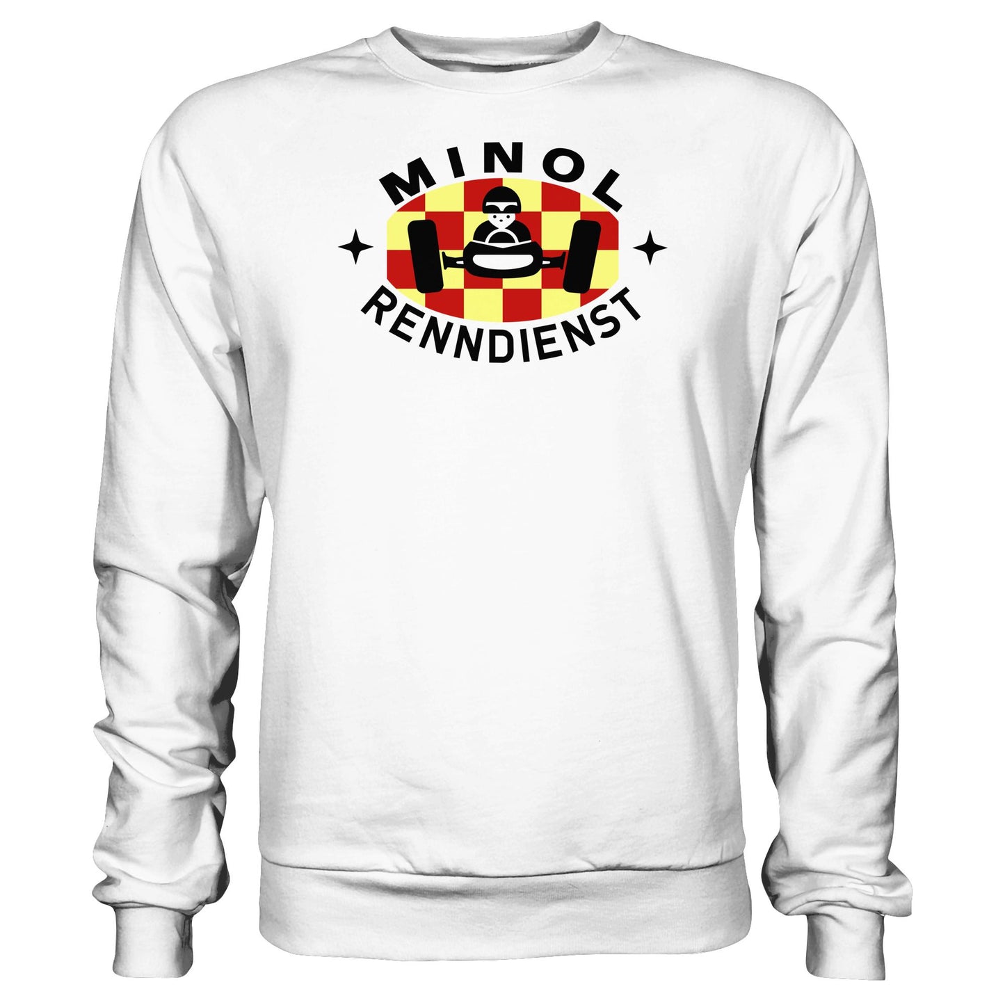 DDR Ostalgie Pullover Unisex • MINOL RENNDIENST