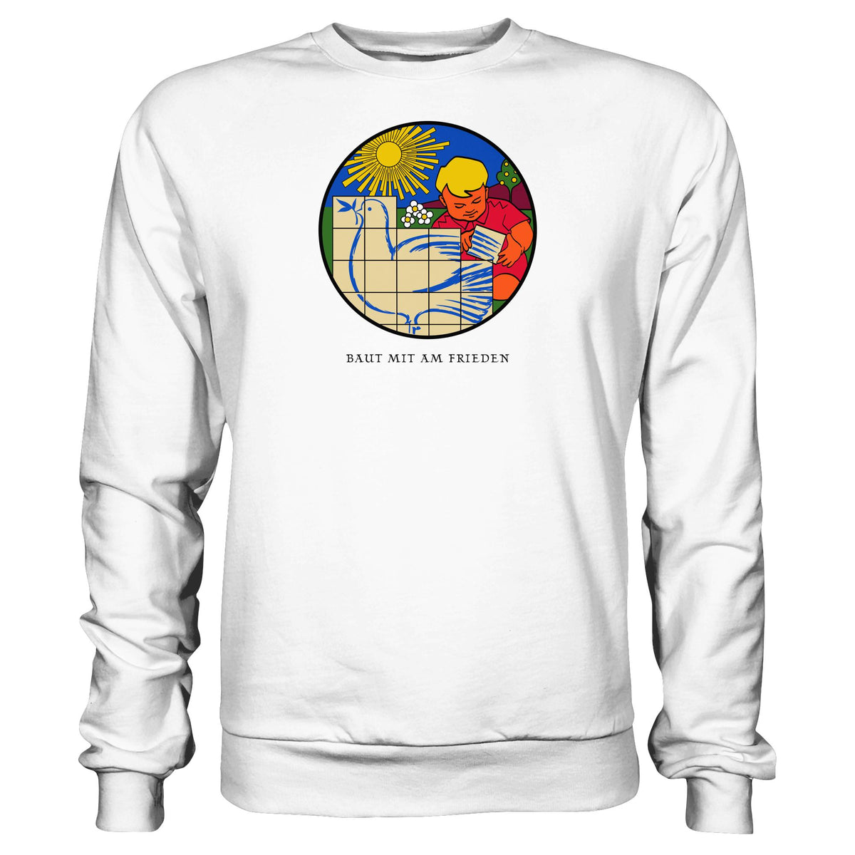 BAUT MIT AM FRIEDEN | DDR Ostalgie Pullover Unisex
