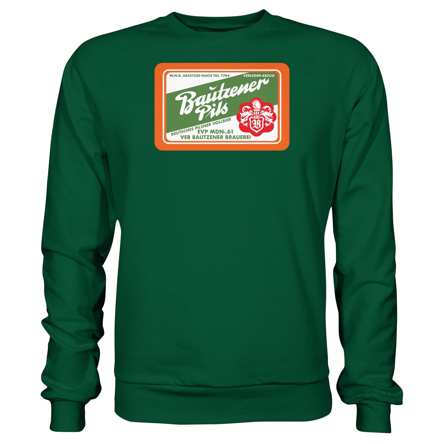 DDR Ostalgie Pullover Unisex • VEB BAUTZENER BRAUEREI