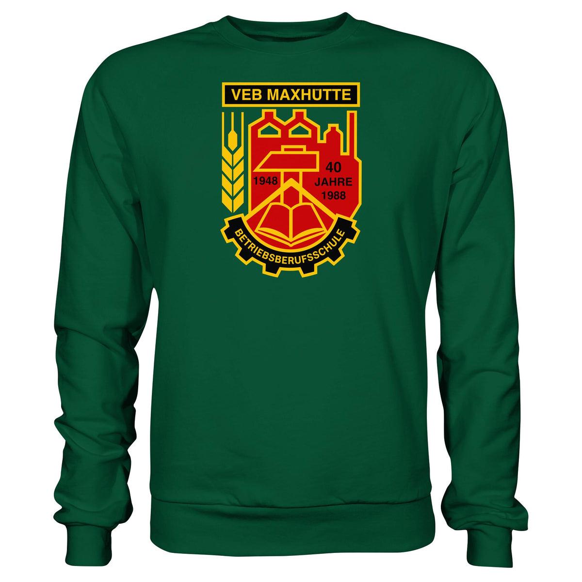 VEB MAXHÜTTE - BETRIEBSBERUFSSCHULE | DDR Ostalgie Pullover Unisex