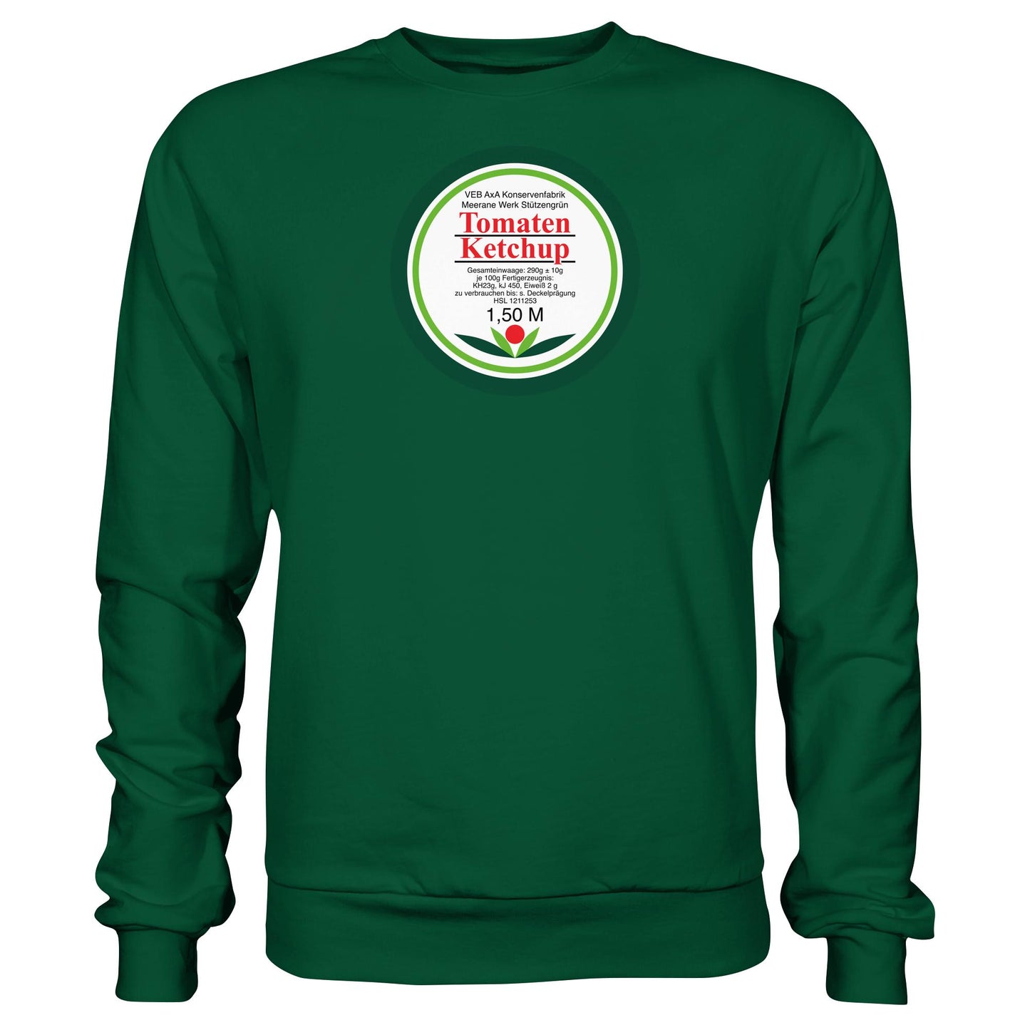 DDR Ostalgie Pullover Unisex • VEB AXA KONSERVEN MEERANE - TOMATEN-KETCHUP