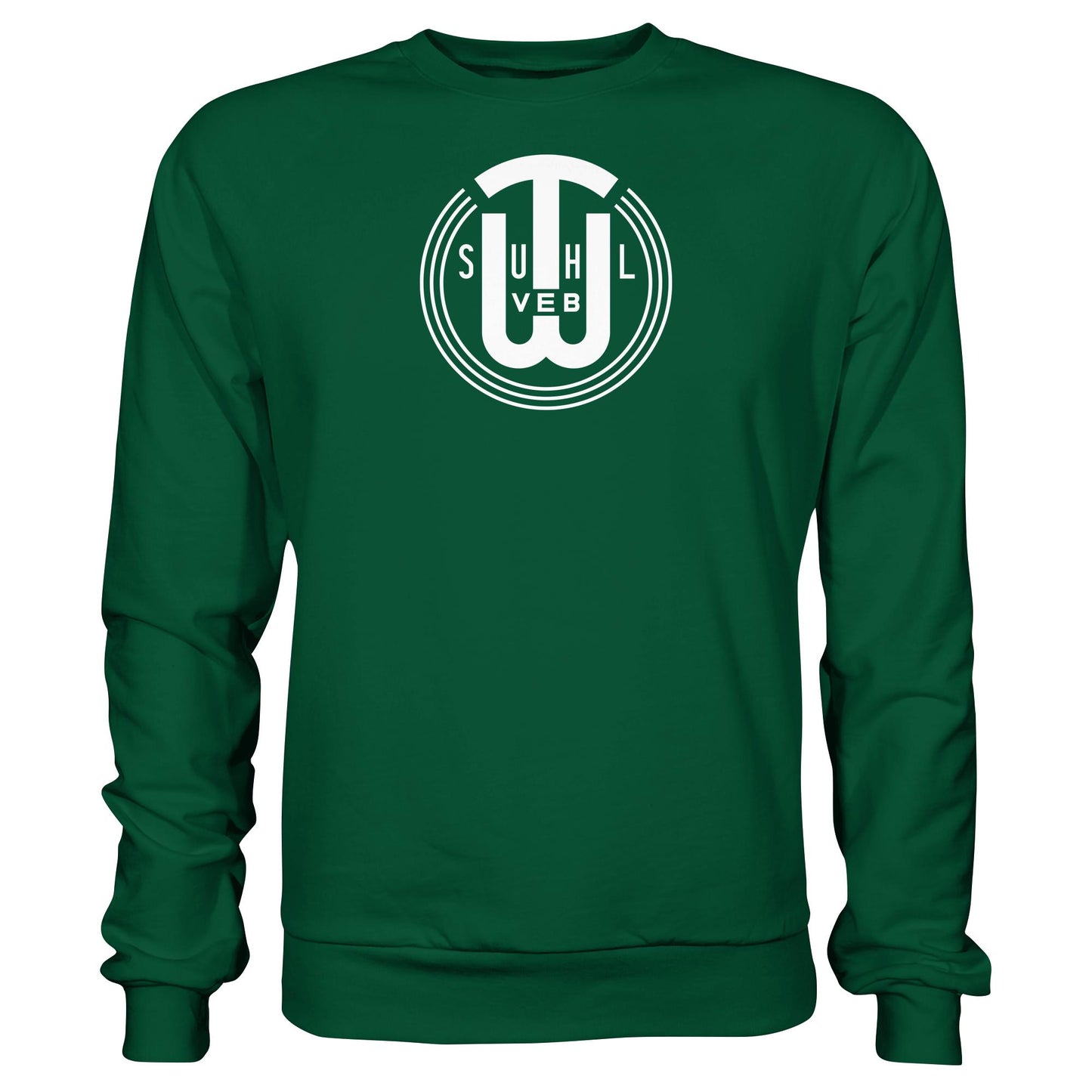 DDR Ostalgie Pullover Unisex • VEB SUHL ERNST-THÄLMANN-WERK
