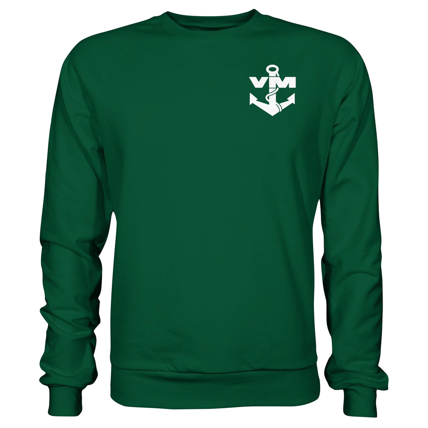 DDR Ostalgie Pullover Unisex • NVA EMBLEM - VOLKSMARINE SEESTREITKRÄFTE - DUNKEL