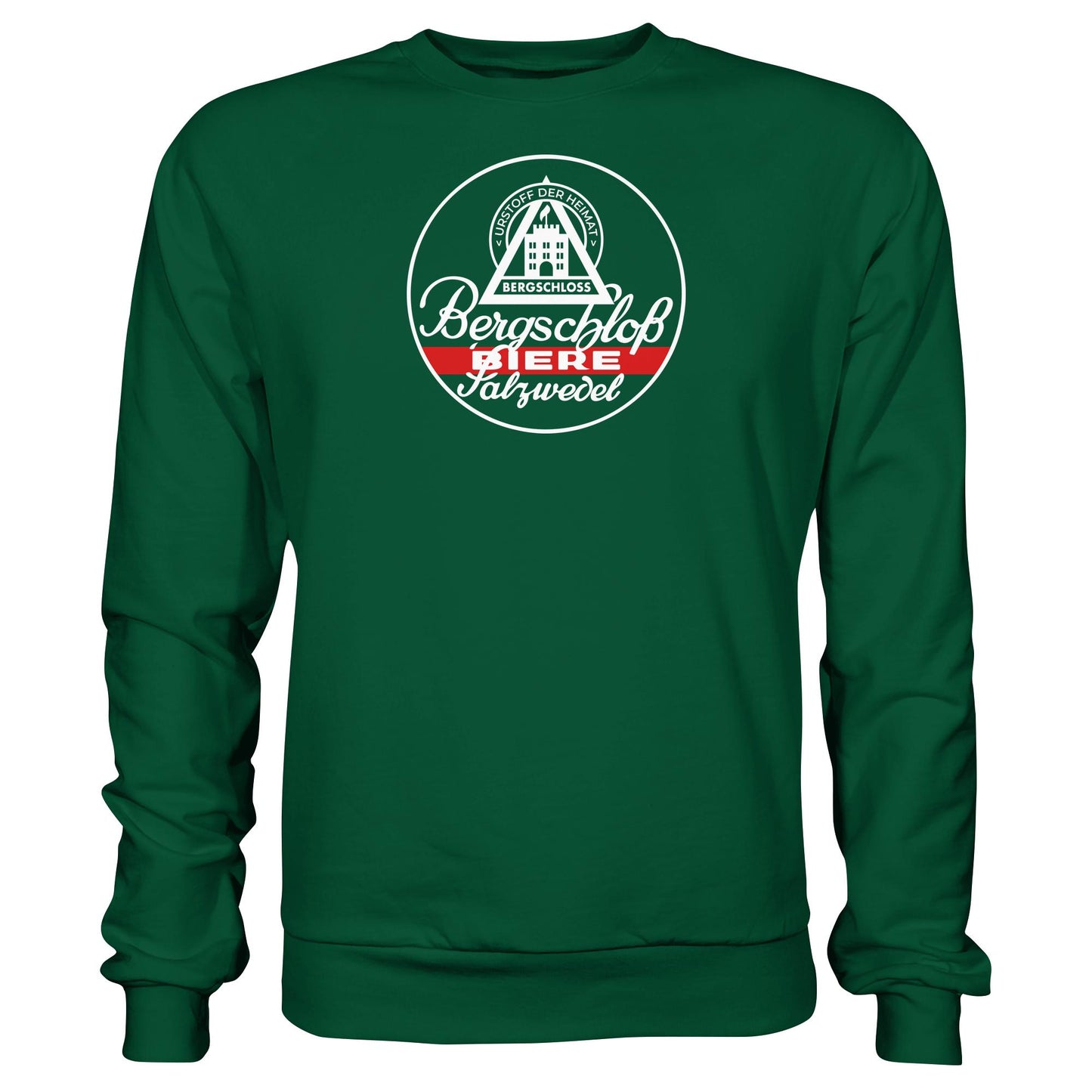 DDR Ostalgie Pullover Unisex • BERGSCHLOSS BIERE SALZWEDEL