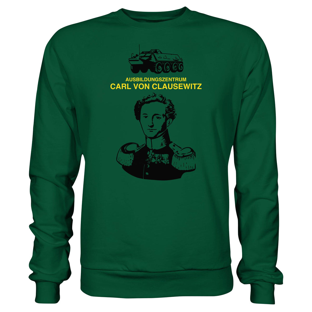 DDR Ostalgie Pullover Unisex • NVA-AUSBILDUNGSZENTRUM CARL VON CLAUSEWITZ