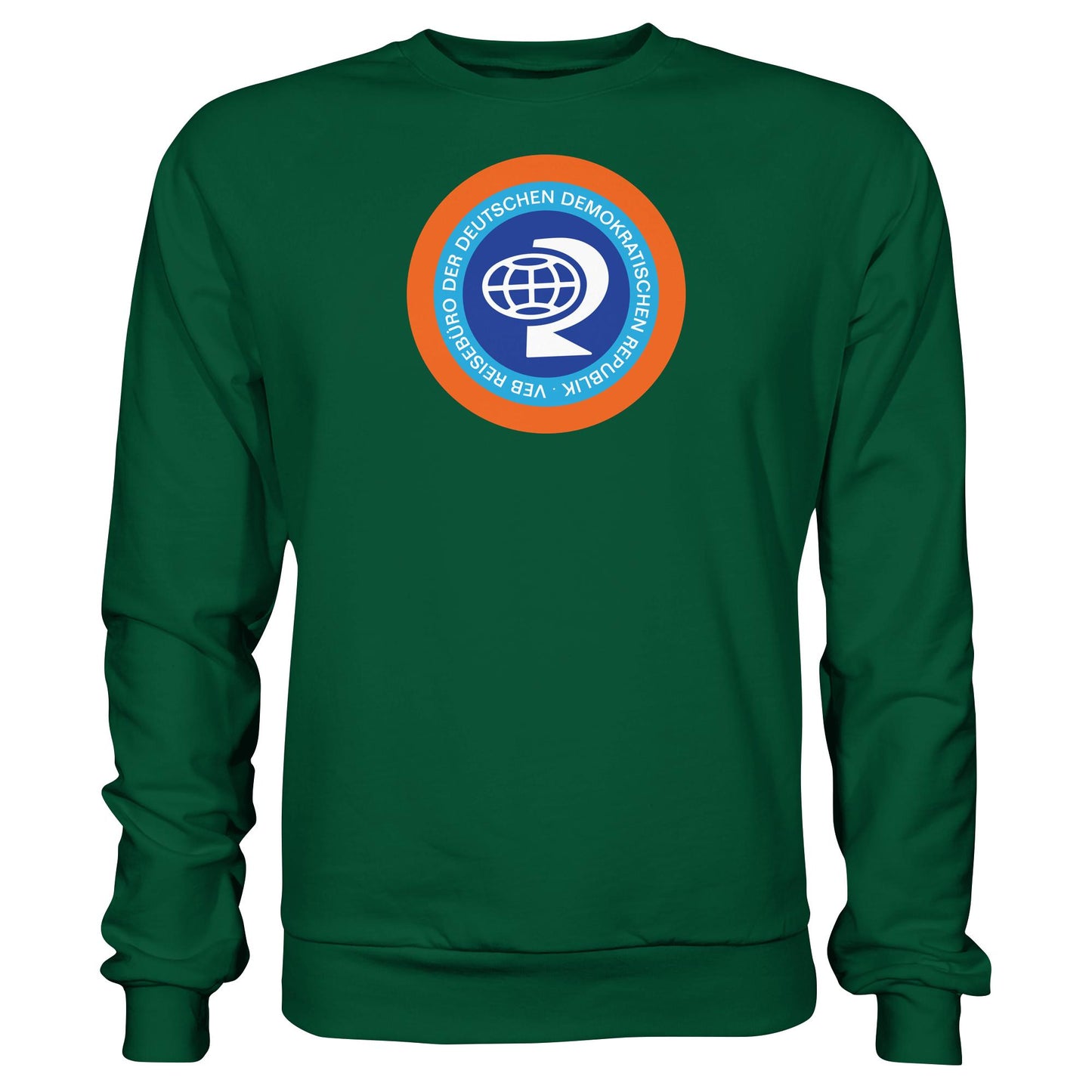 DDR Ostalgie Pullover Unisex • VEB REISEBÜRO DER DDR