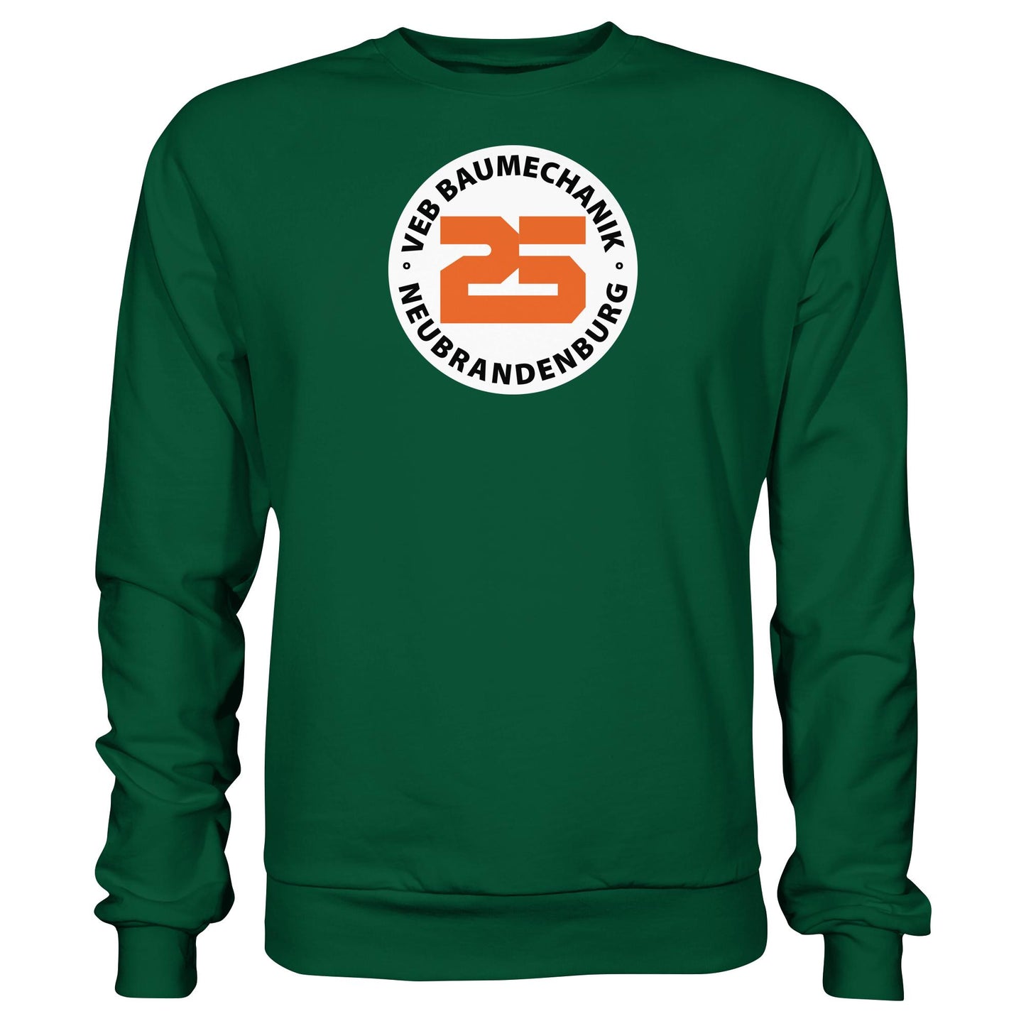DDR Ostalgie Pullover Unisex • VEB BAUMECHANIK NEUBRANDENBURG