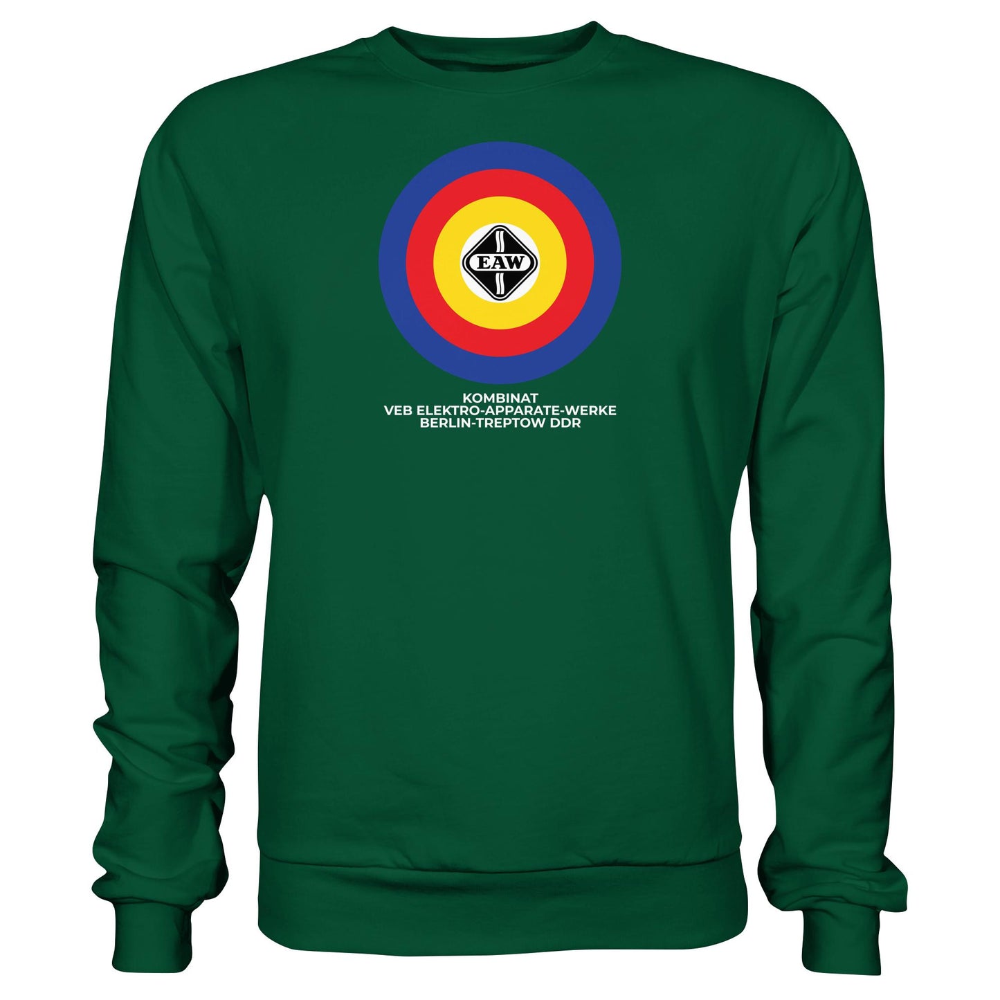 DDR Ostalgie Pullover Unisex • VEB ELEKTRO-APPARATE-WERKE BERLIN-TREPTOW
