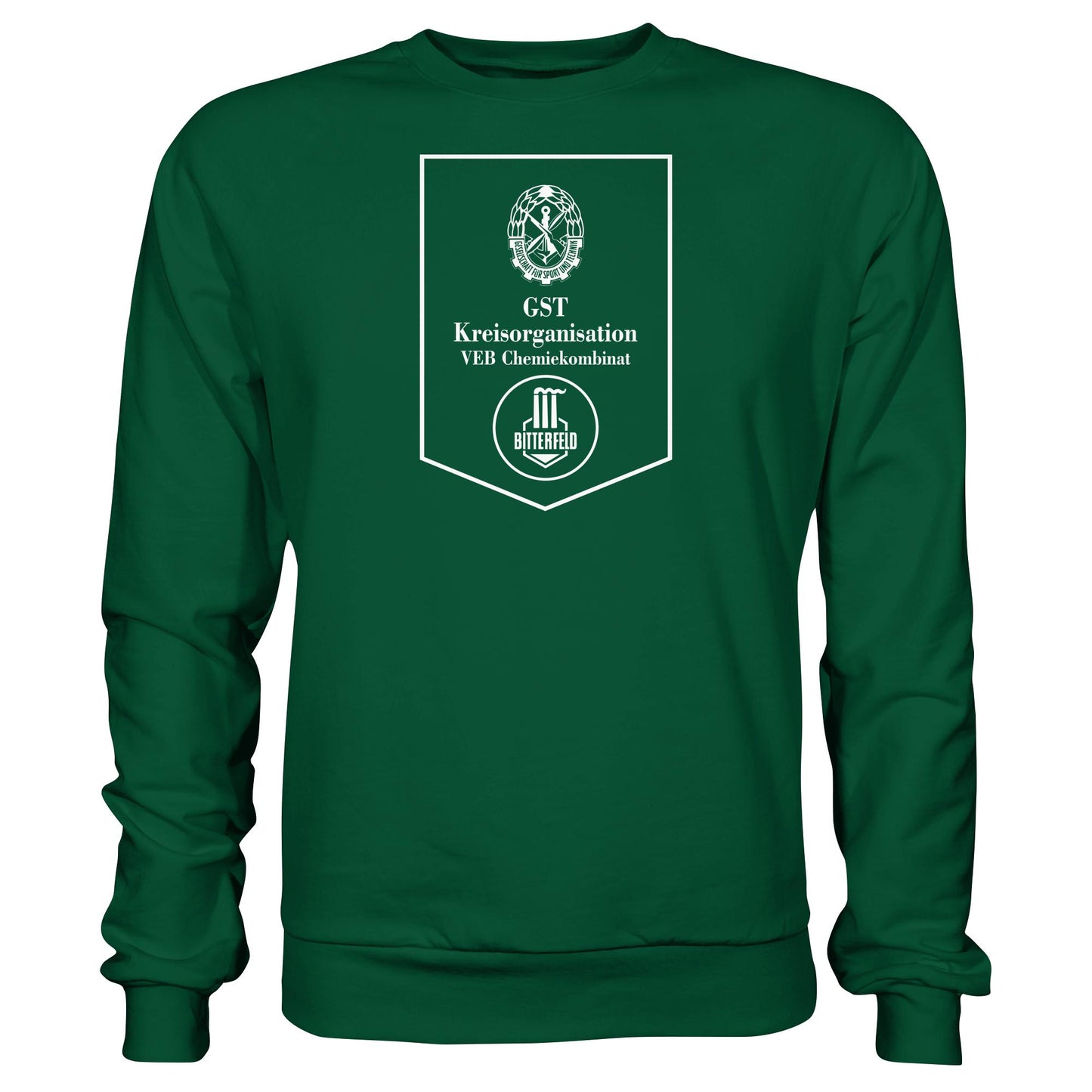 DDR Ostalgie Pullover Unisex • GST DES VEB CHEMIEKOMBINAT BITTERFELD