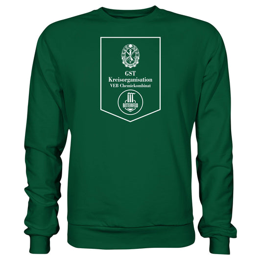 DDR Ostalgie Pullover Unisex • GST DES VEB CHEMIEKOMBINAT BITTERFELD