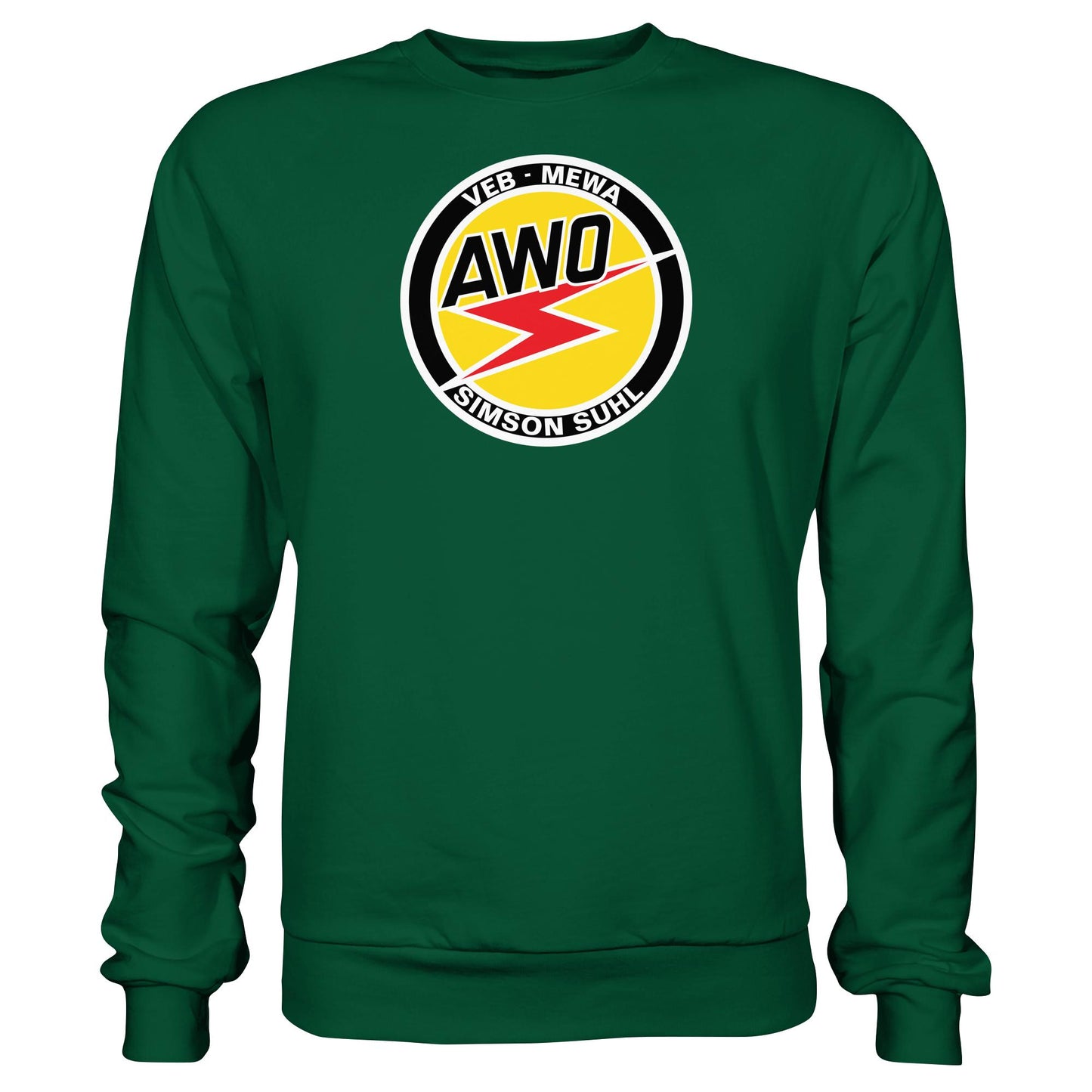 DDR Ostalgie Pullover Unisex • VEB MEWA - AWO, SIMSON SUHL