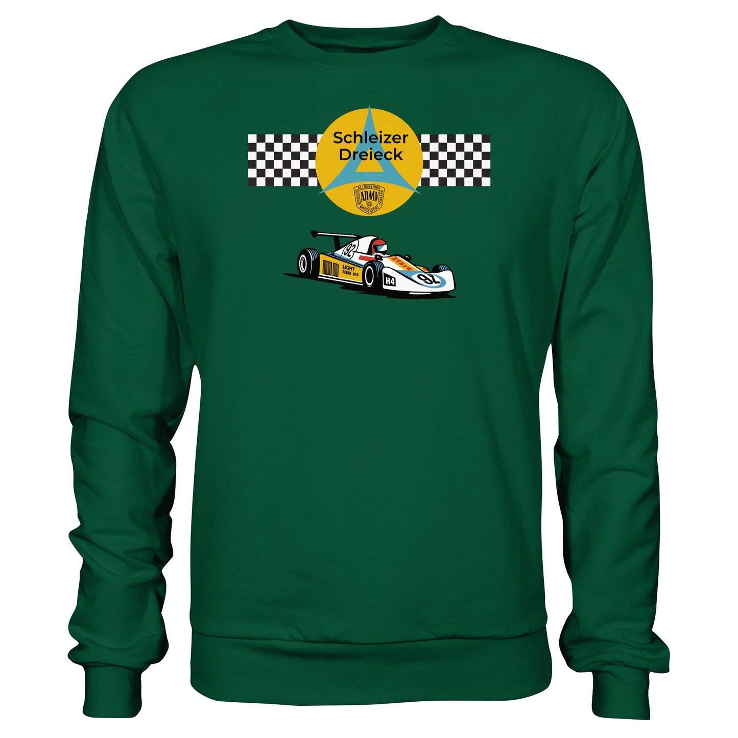 DDR Ostalgie Pullover Unisex • SCHLEIZER DREIECK DDR (ORIGINAL-WIMPEL)