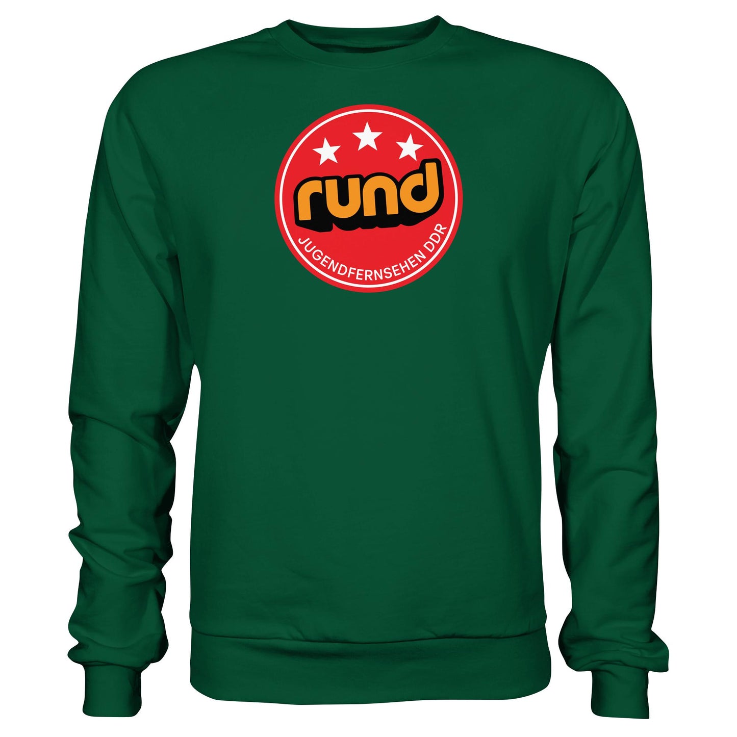 DDR Ostalgie Pullover Unisex • RUND - JUGENDFERNSEHEN DDR