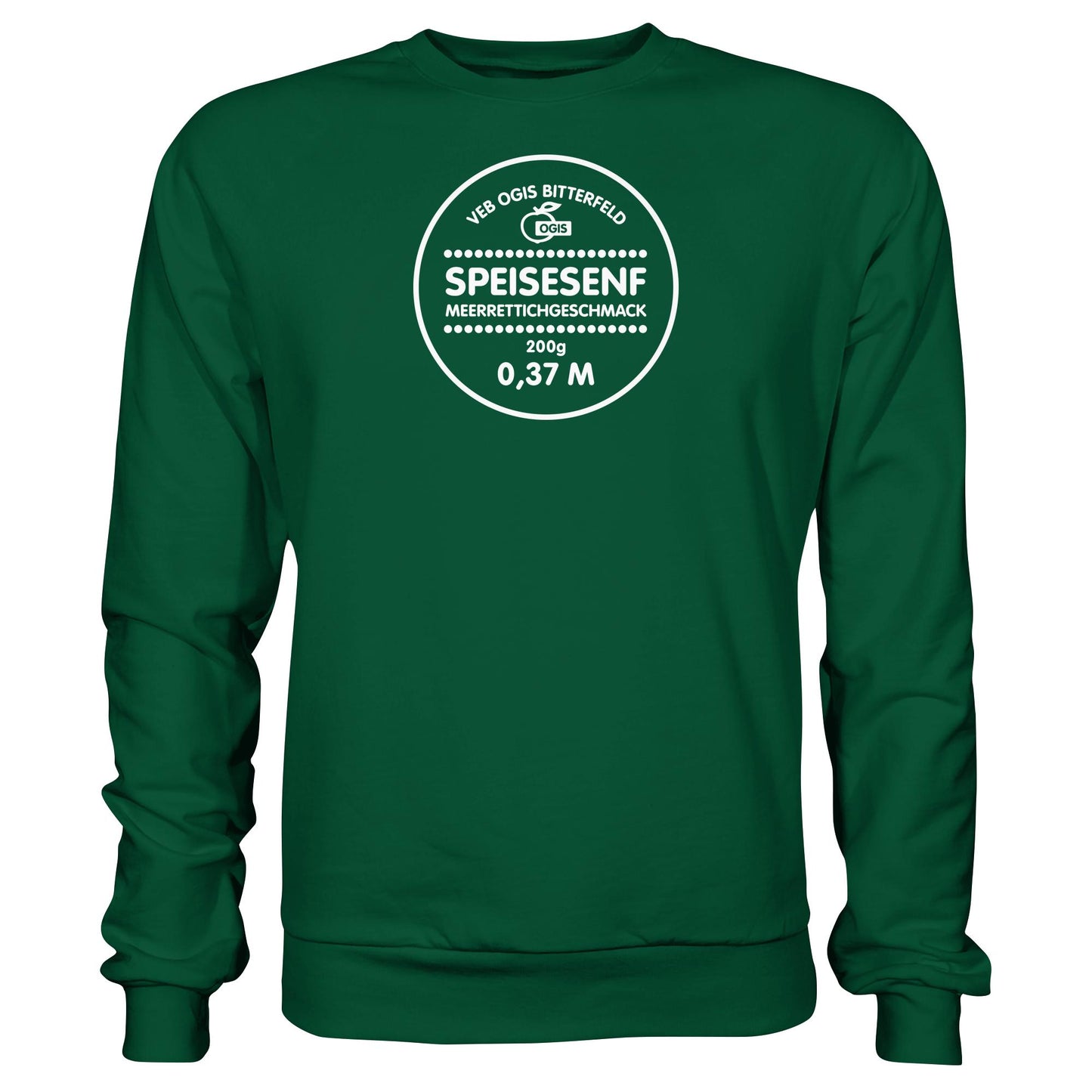 DDR Ostalgie Pullover Unisex • VEB OGIS BITTERFELD - SPEISESENF