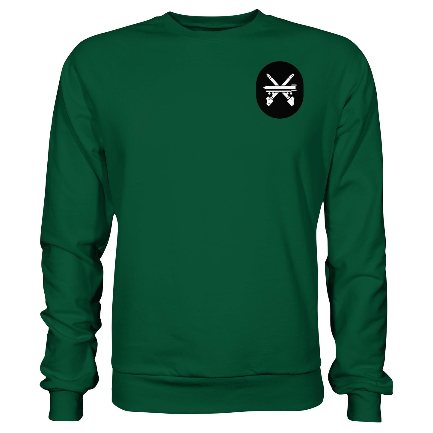 DDR Ostalgie Pullover Unisex • NVA EMBLEM - RAKETEN- UND WAFFENTECHNISCHER DIENST
