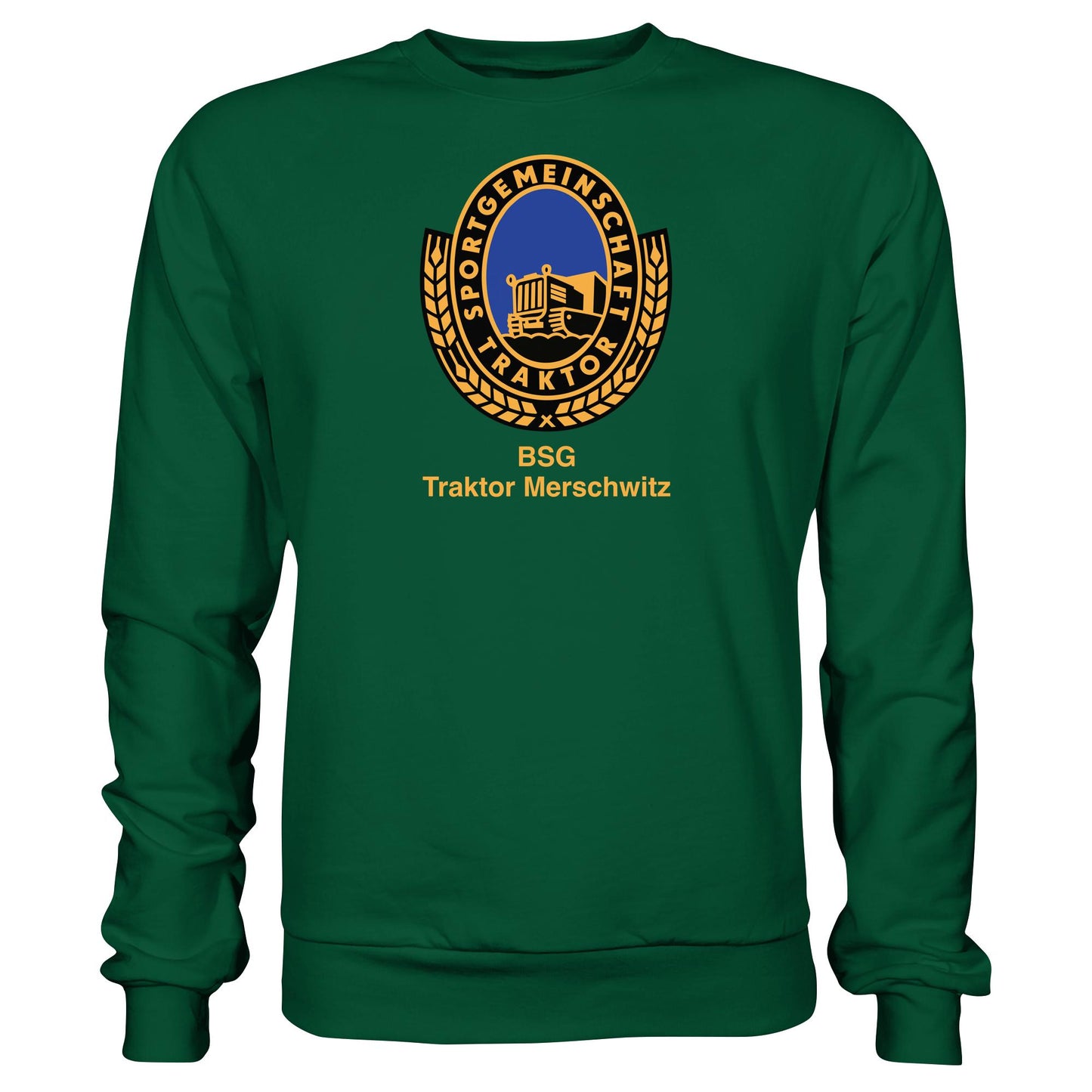 DDR Ostalgie Pullover Unisex • BSG TRAKTOR MERSCHWITZ