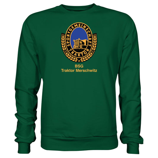 DDR Ostalgie Pullover Unisex • BSG TRAKTOR MERSCHWITZ